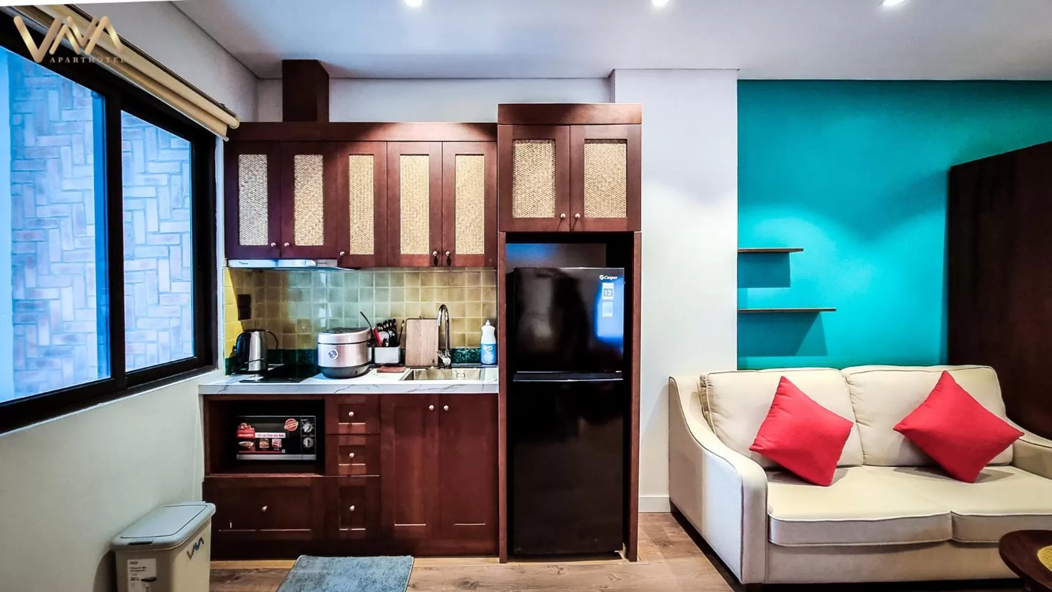 Living room in VNAHOMES APARTHOTEL