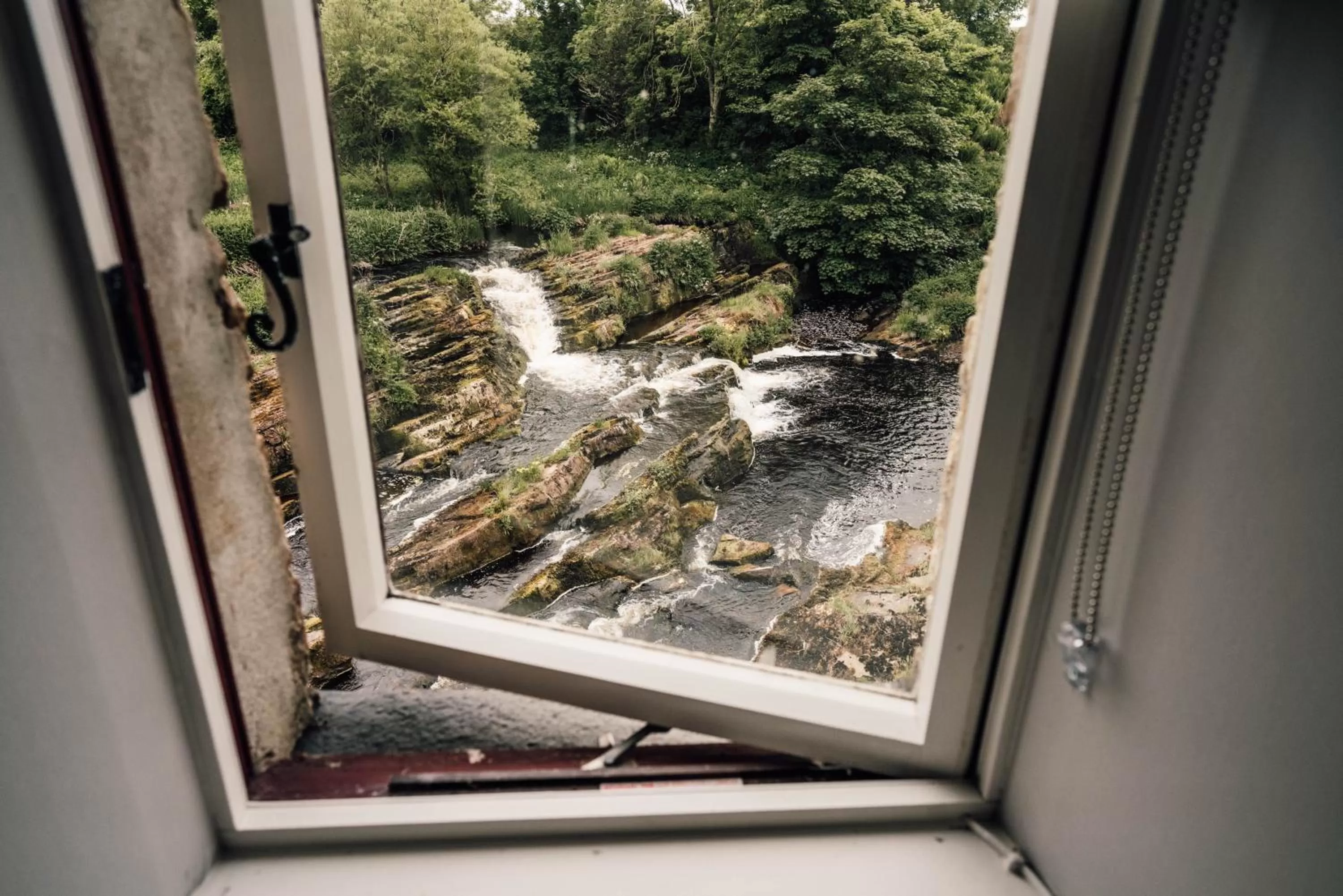 Natural landscape in Forss House