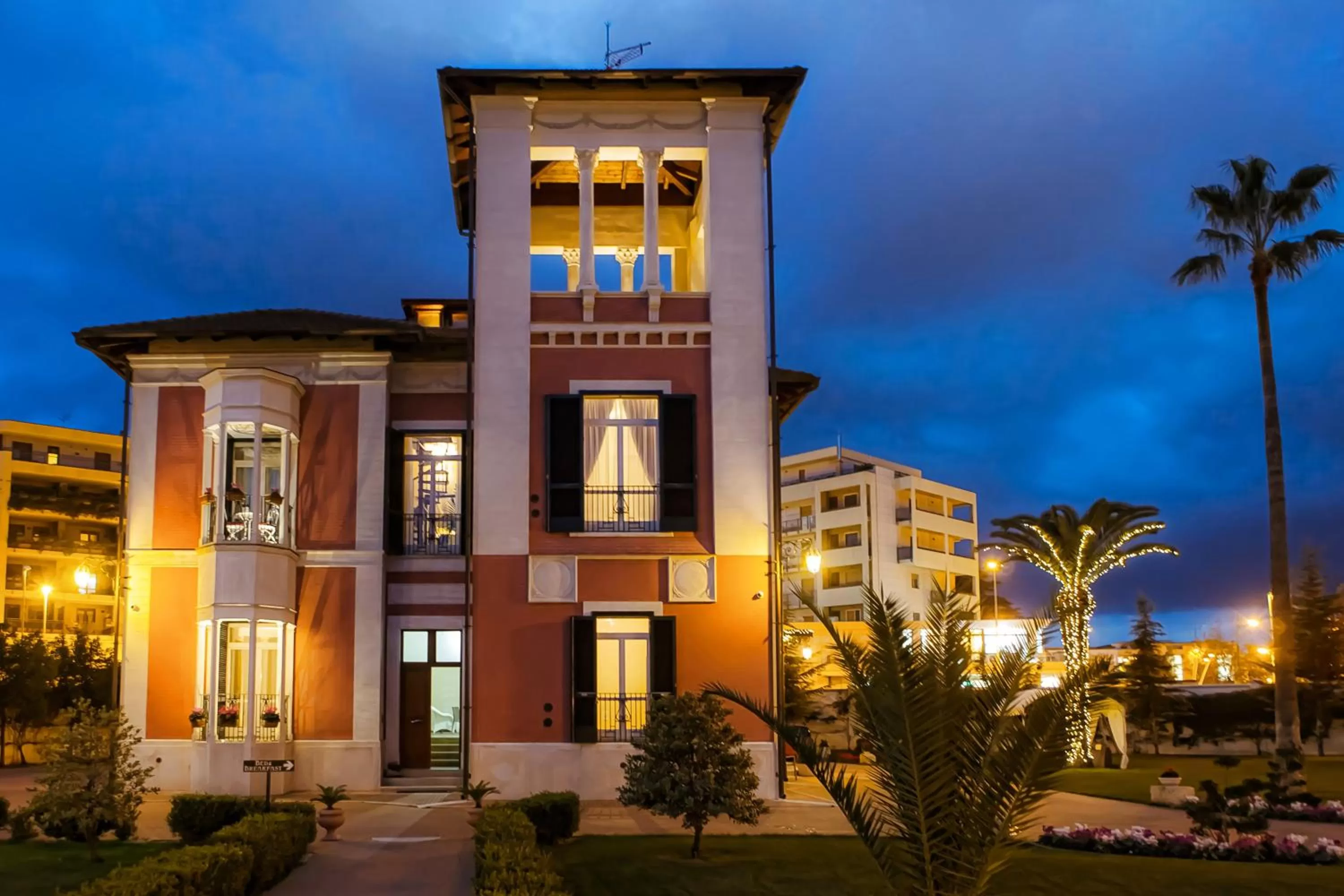 Property building in Villa Pallotta Luxury B&B