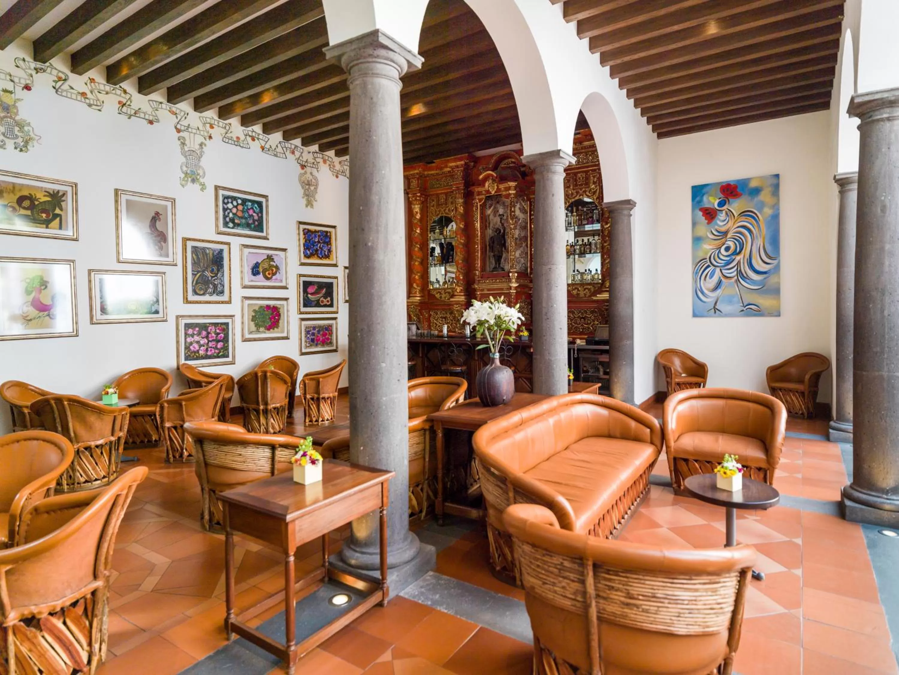 Alcoholic drinks in Hotel Solar de las Animas