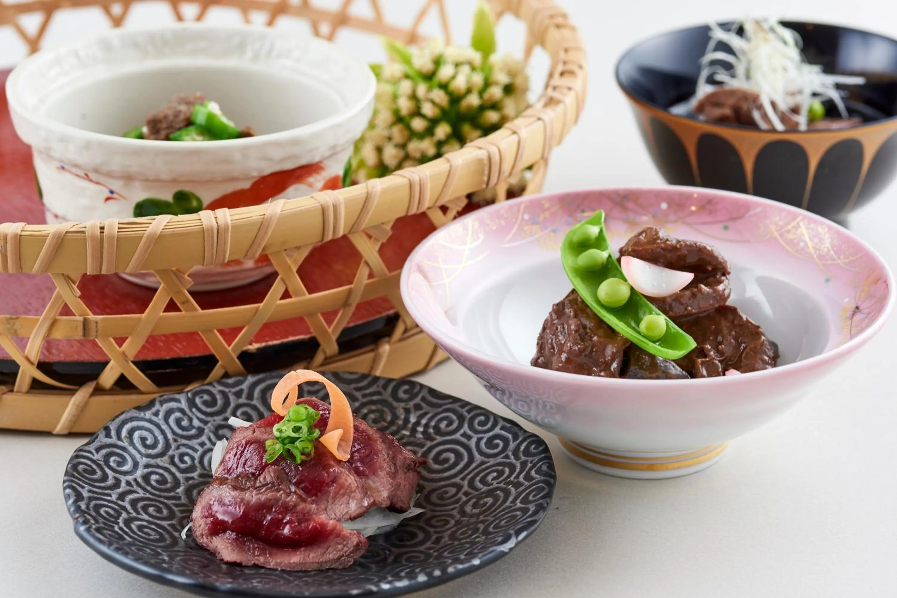 Food close-up in Niseko Prince Hotel Hirafutei