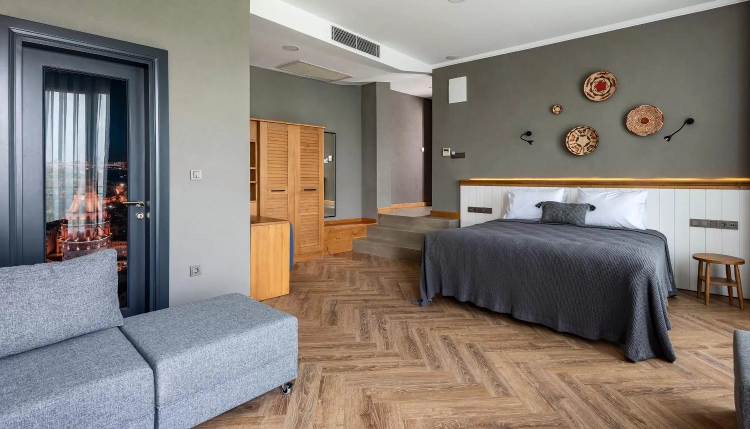 Photo of the whole room, Bed in Istanbul Old City Colorful Houses Balat PETRION Hotel