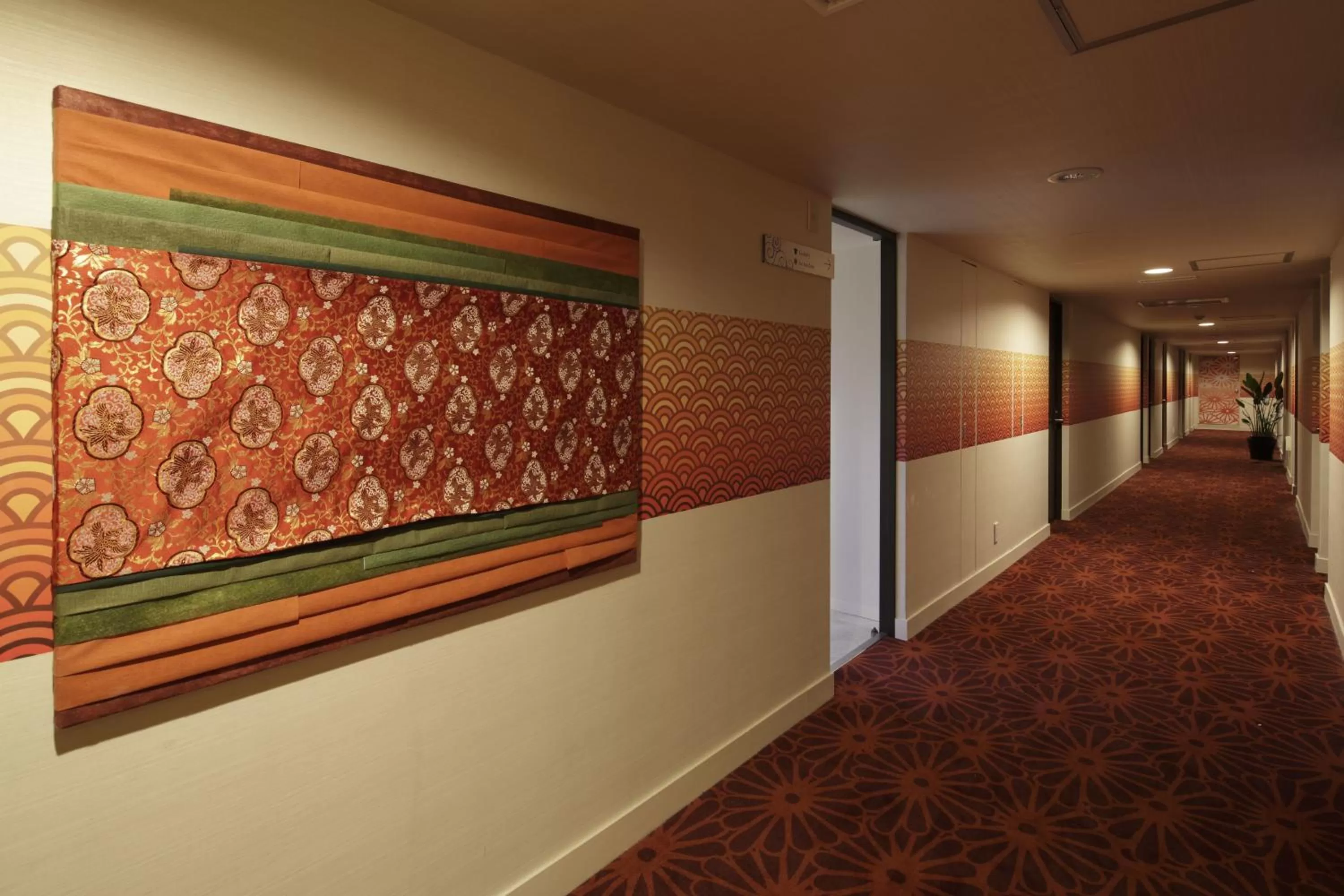 Decorative detail in Centurion Hotel Ueno