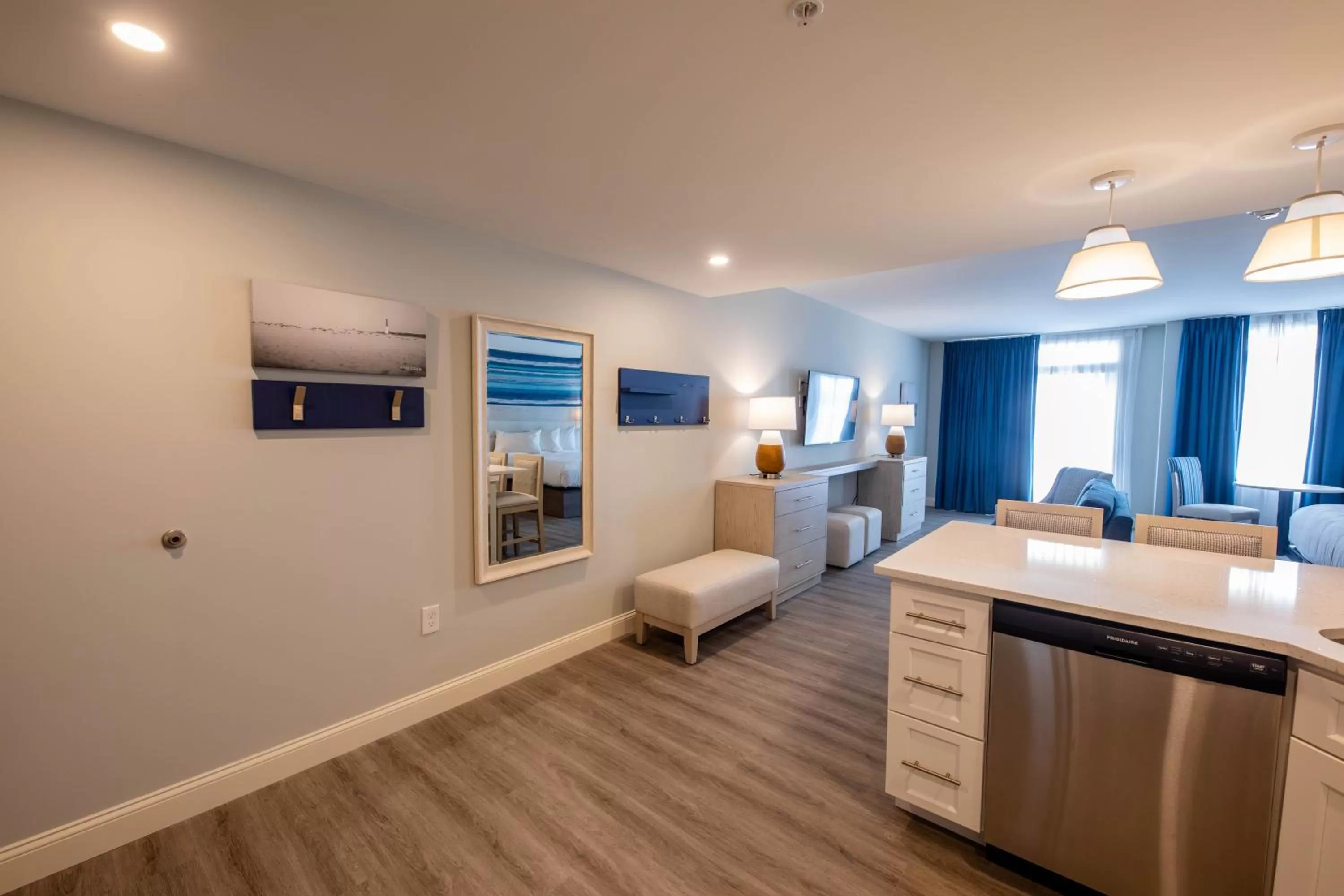 Kitchen or kitchenette in Hotel LBI