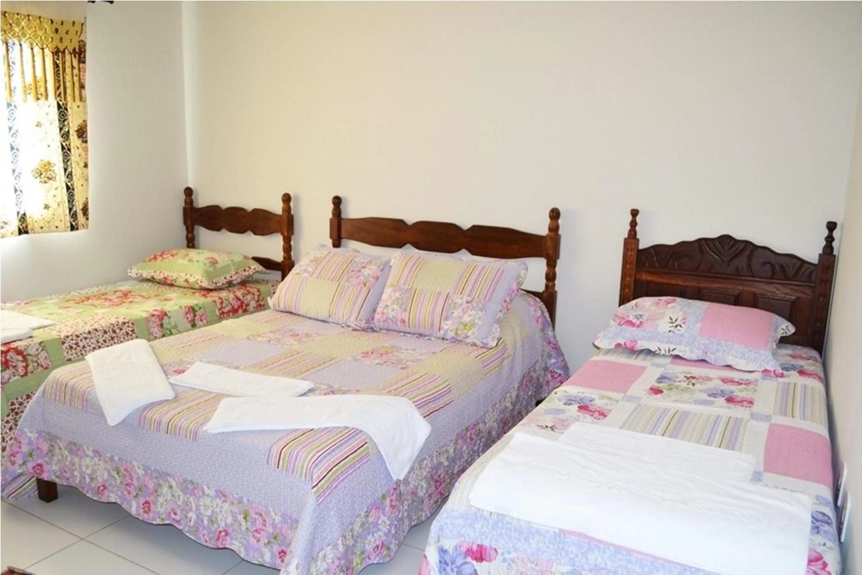 Bed in Pousada Miosotis