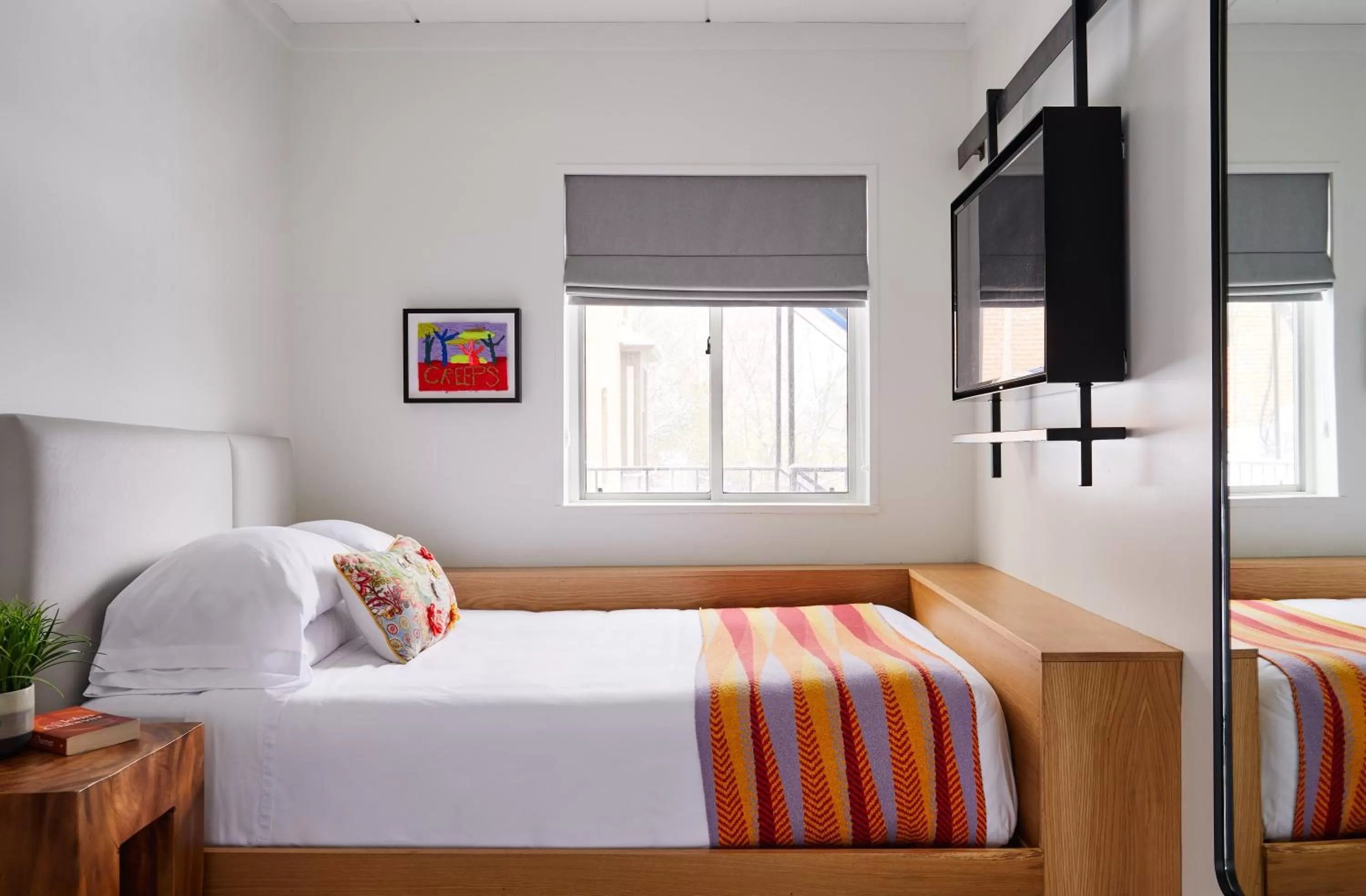 Bedroom, Bed in Bluebird Spa City Motor Lodge