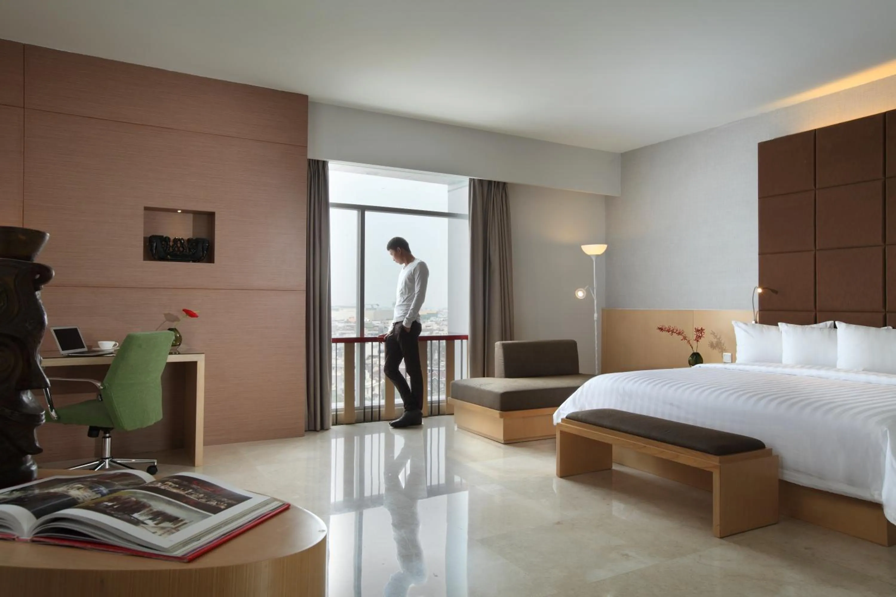 Bed in Santika Premiere Dyandra Hotel & Convention - Medan
