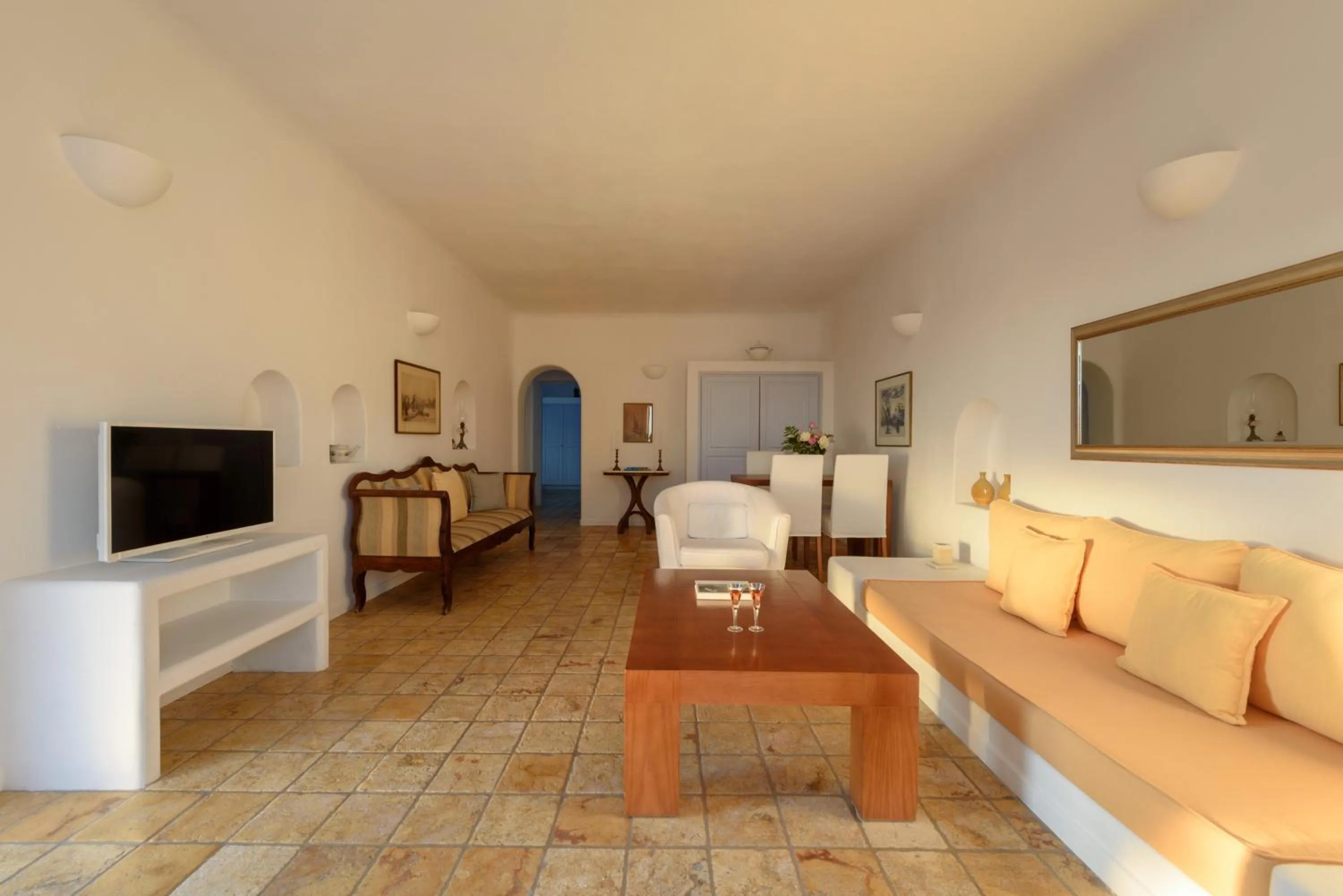 Living room in Aria Suites & Villas