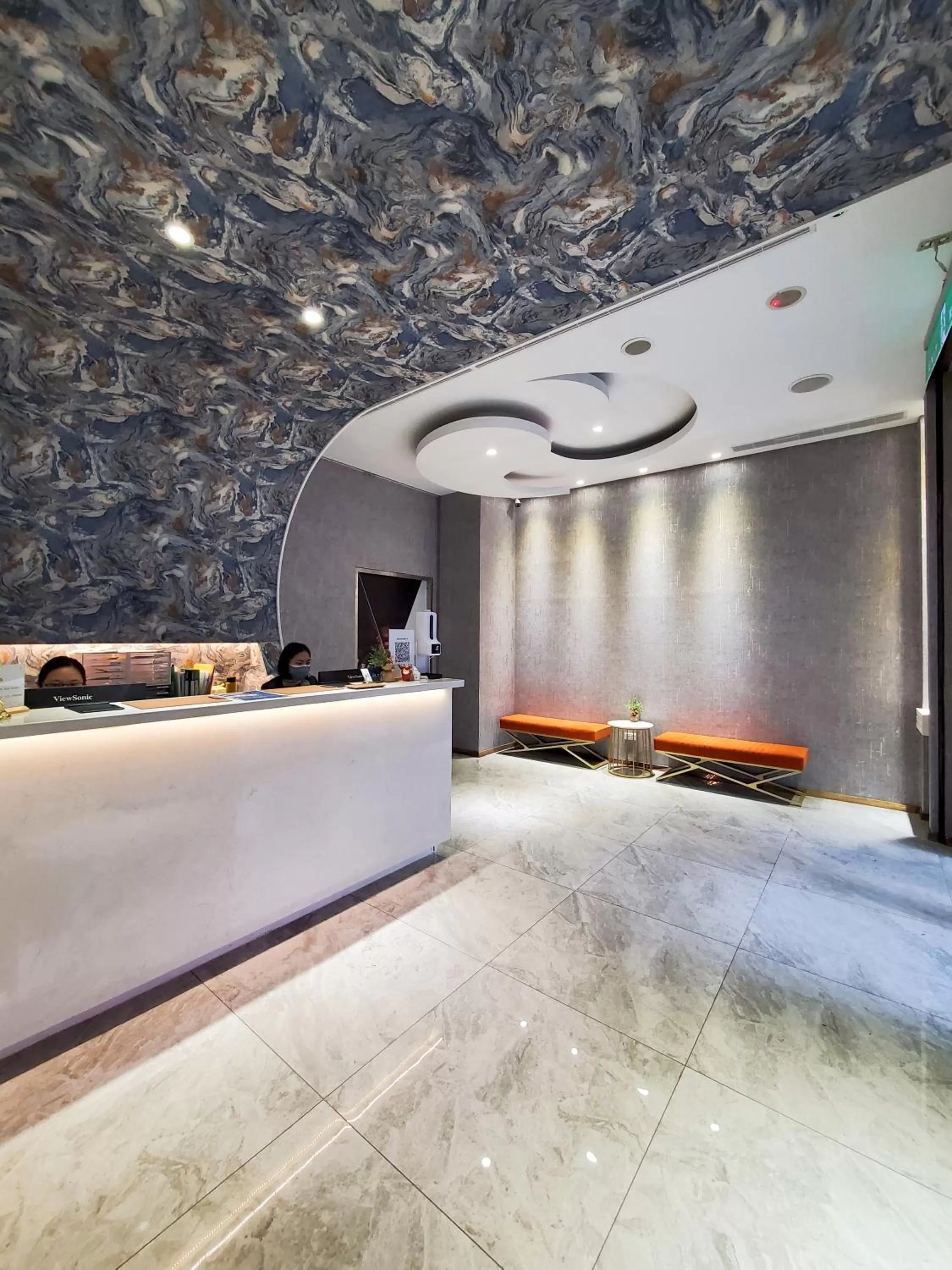 Lobby or reception, Bed in HINOEN Hotel