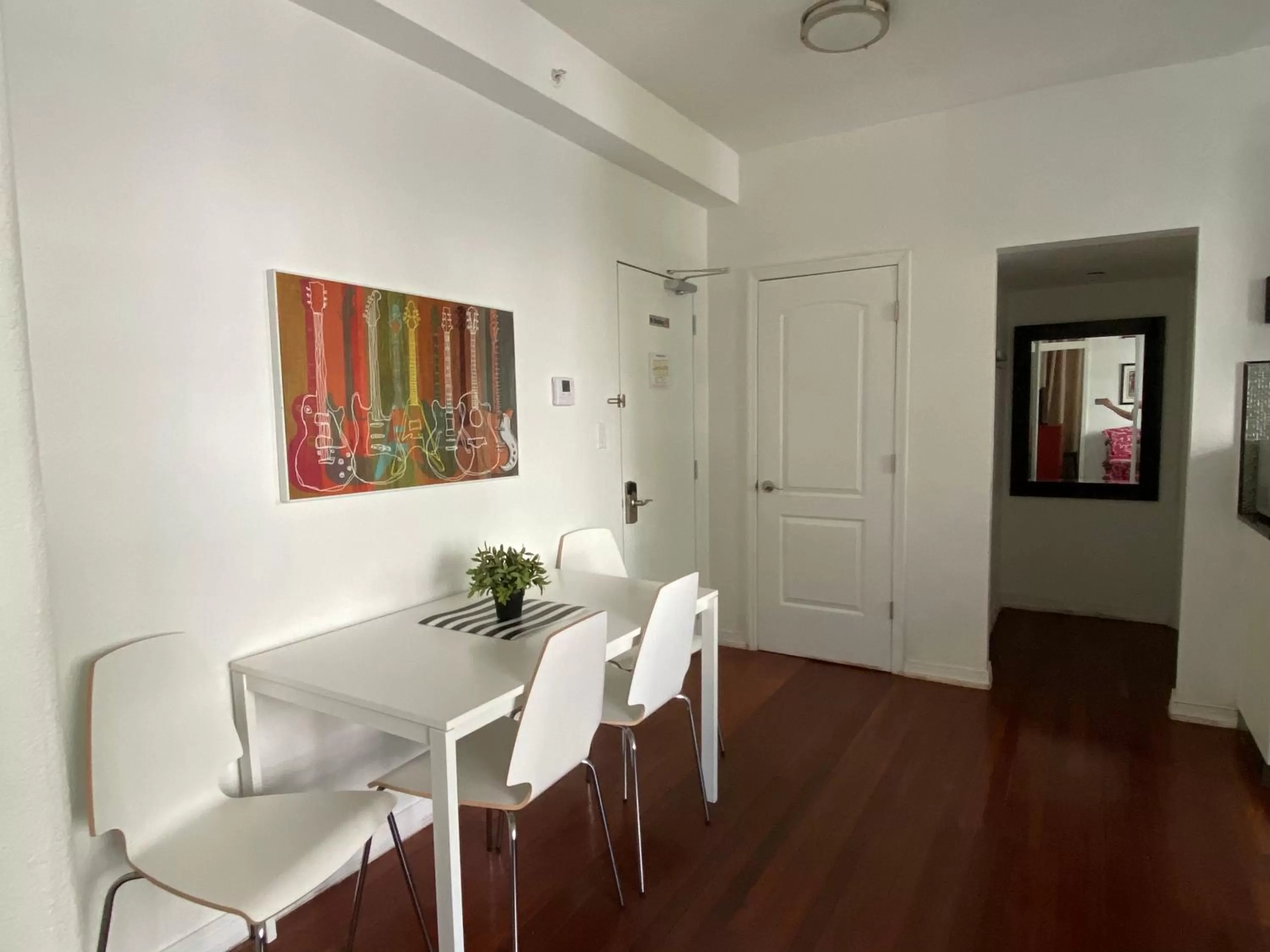 Living room in Harding Boutique Apartments