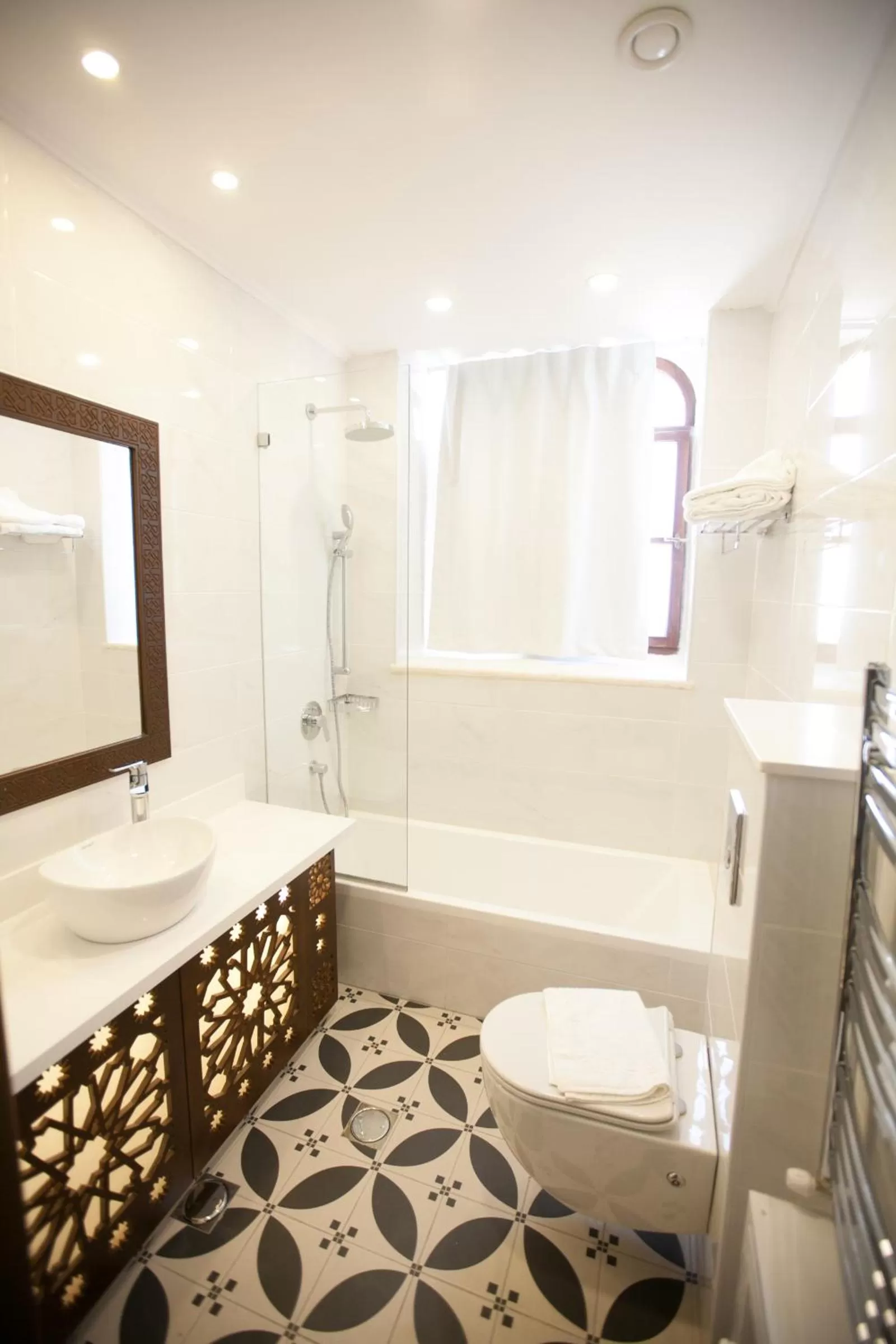 Shower in Jerusalem Hotel