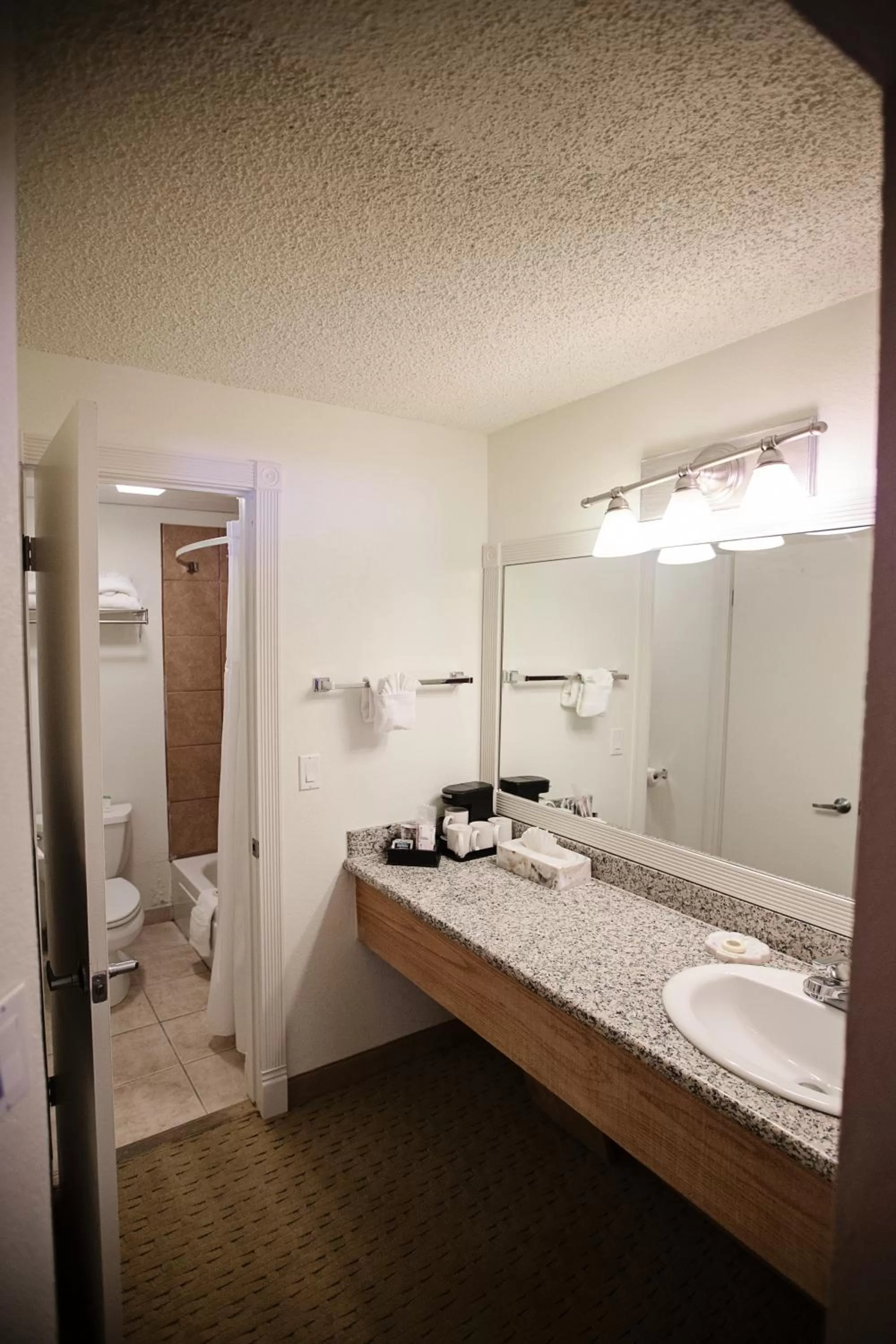 Bathroom in Twin Peaks Lodge & Hot Springs