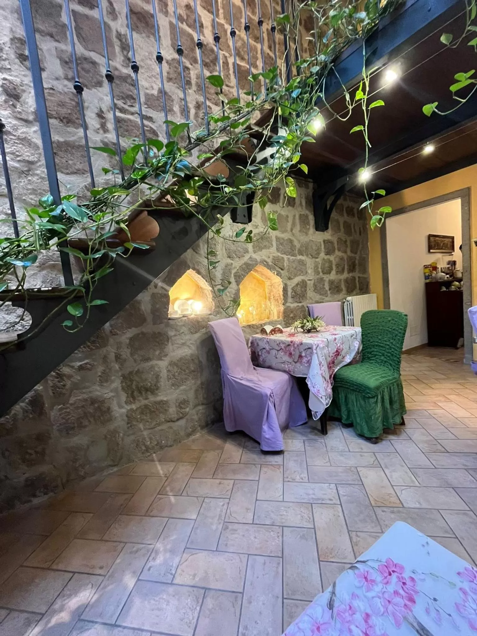 Breakfast in Medieval House