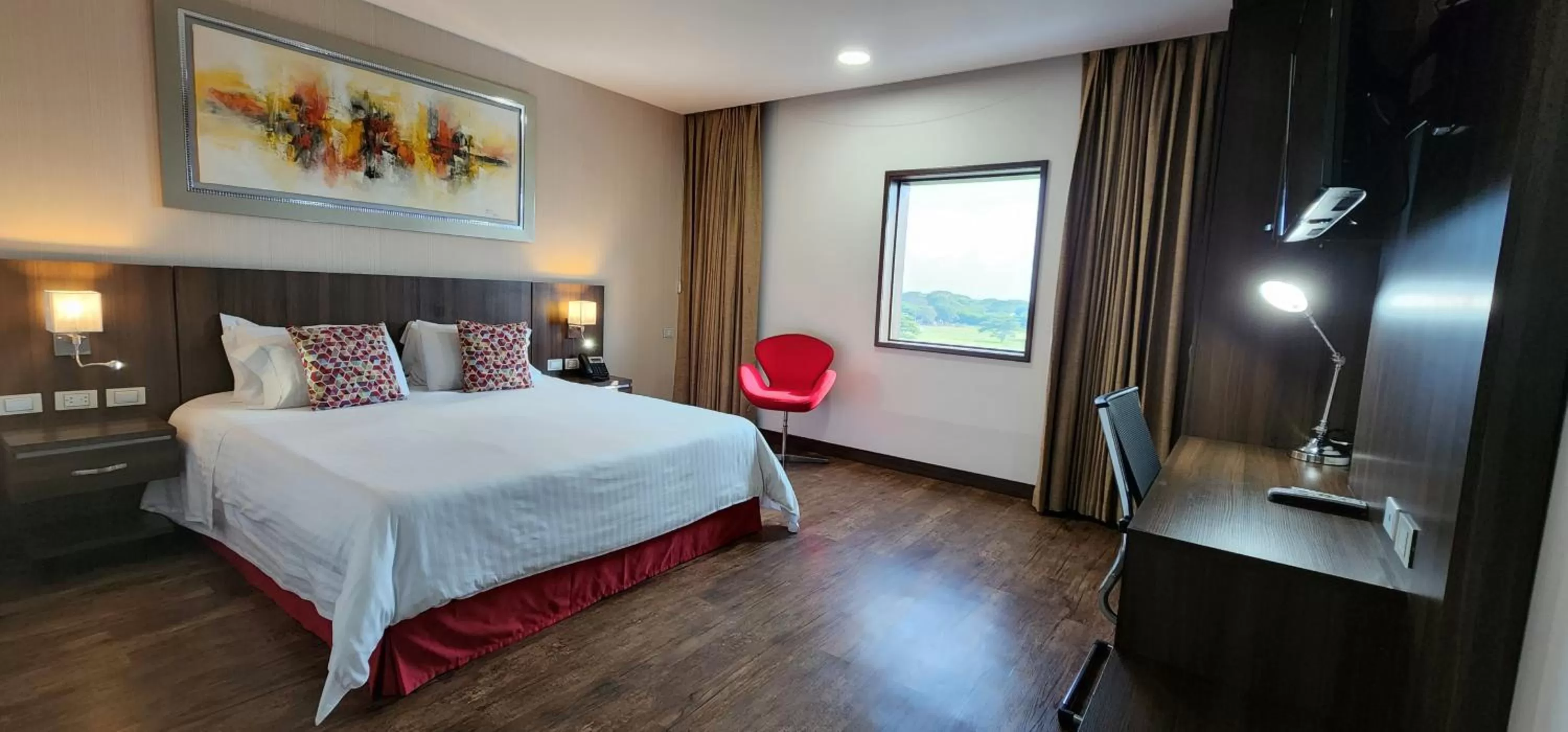 Bed in Hotel Real Elim International