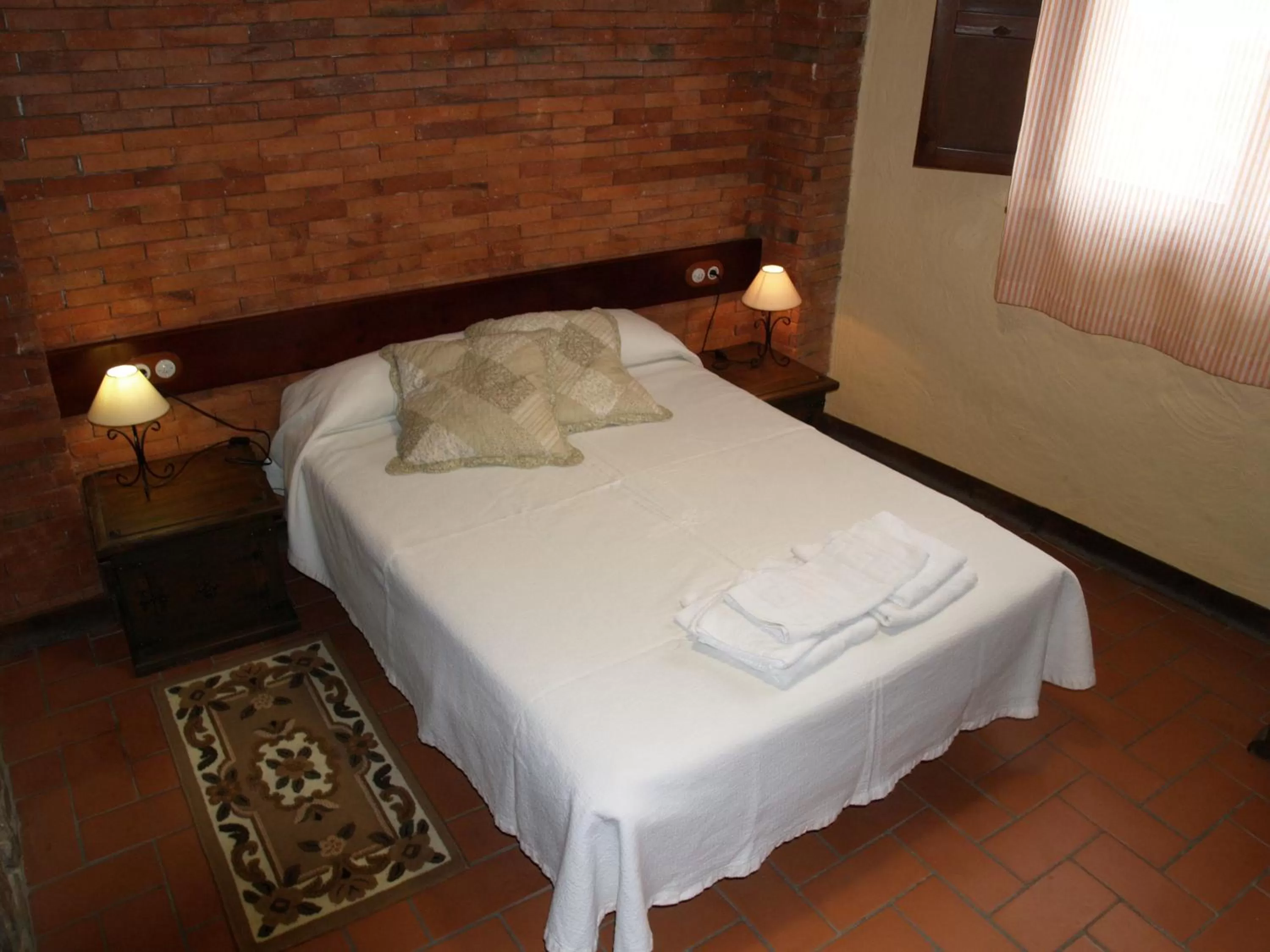 Bed in Hotel Rural El Rocal