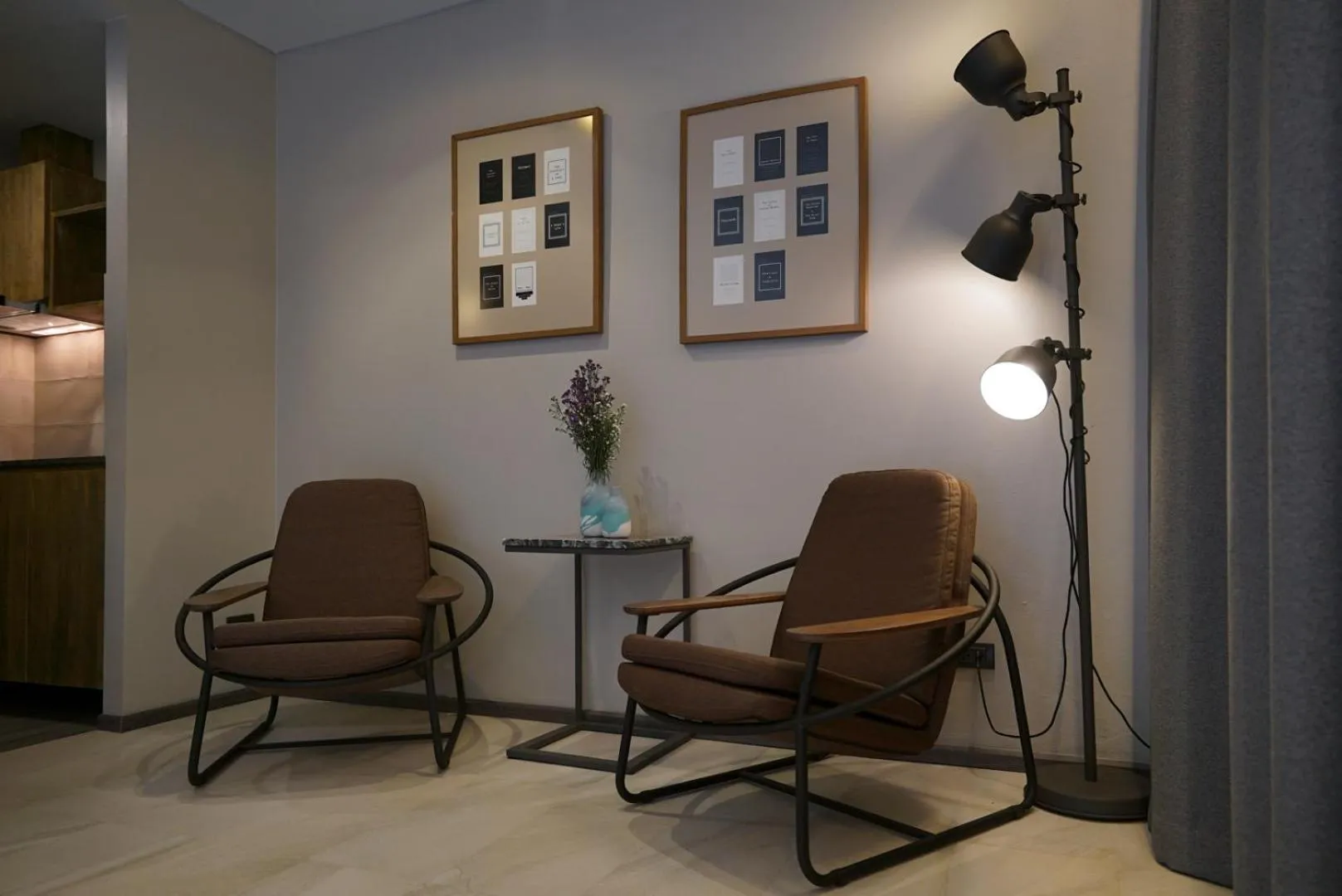 Seating area in Gategaa Village