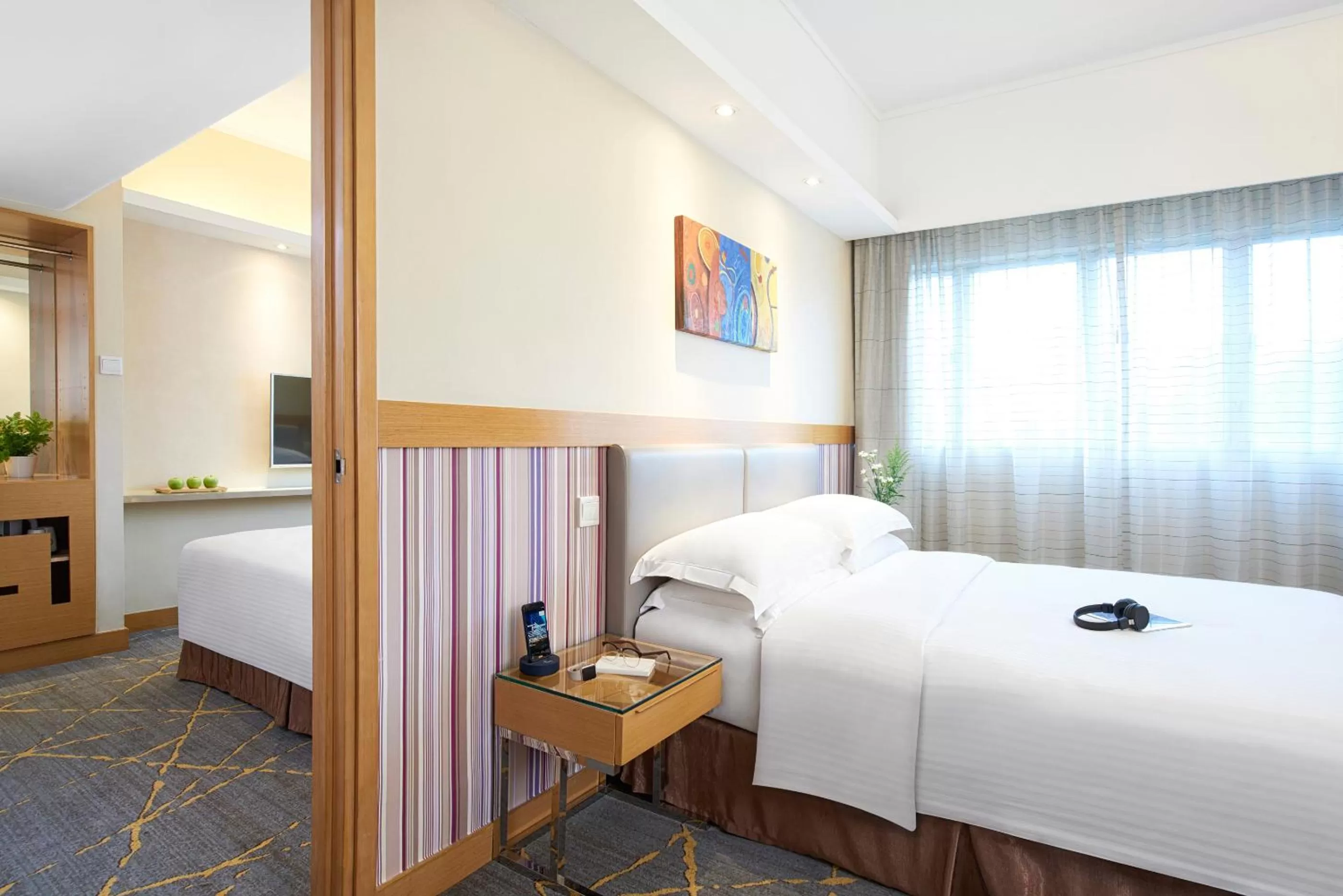 Bedroom, Bed in The Cityview - Chinese YMCA of Hong Kong