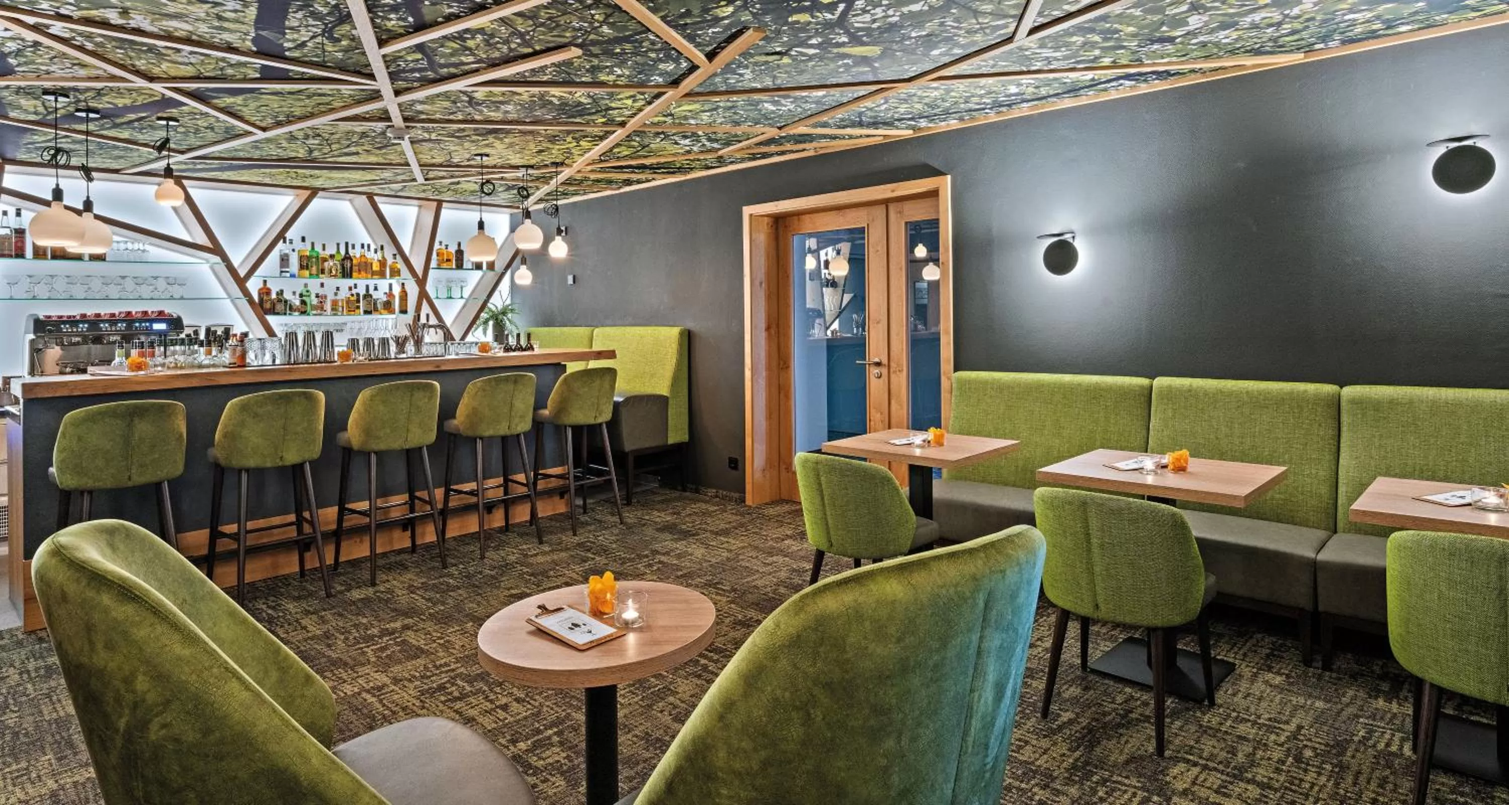 Lounge or bar in Hotel Traumblick