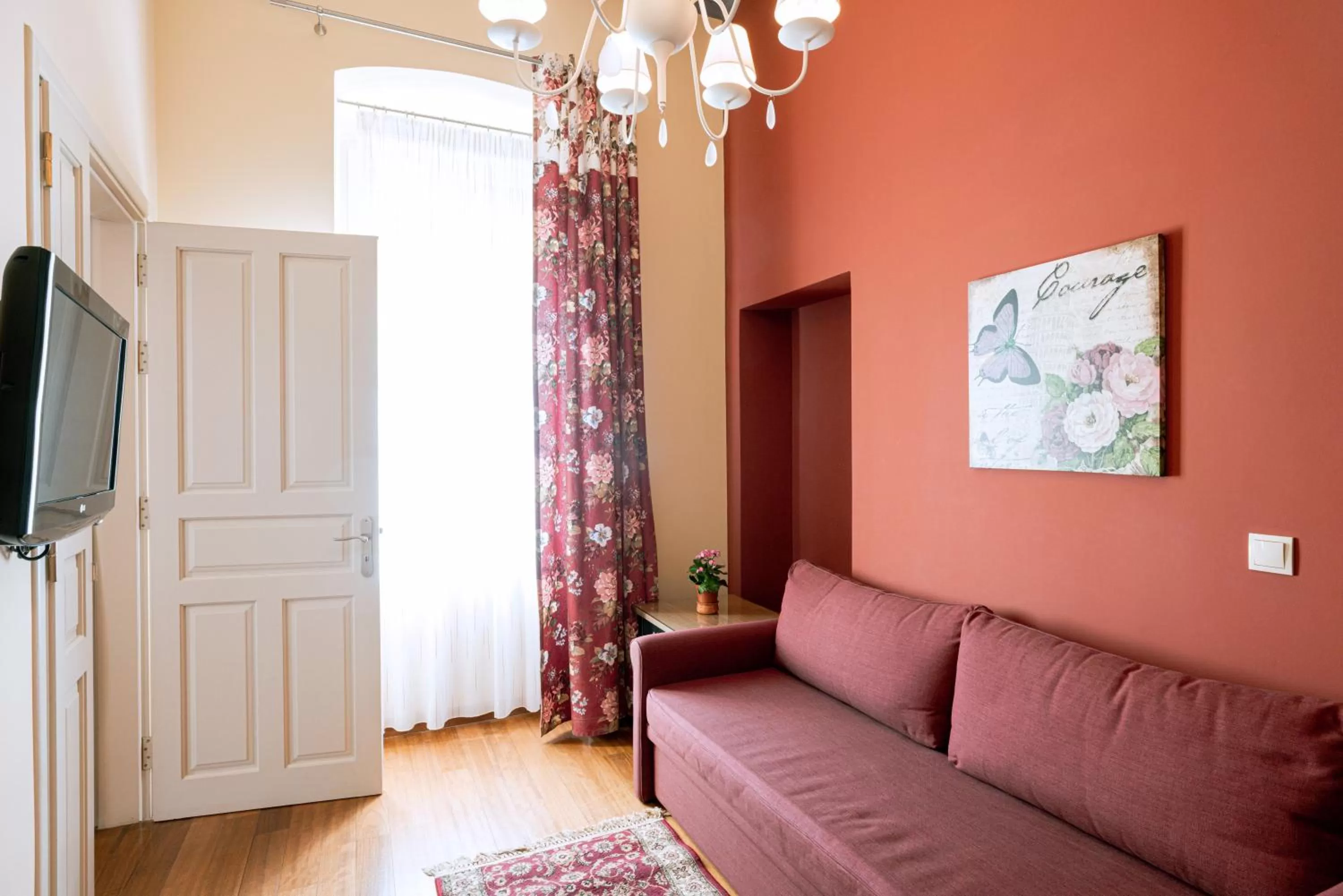 Seating area in Kastello Hotel