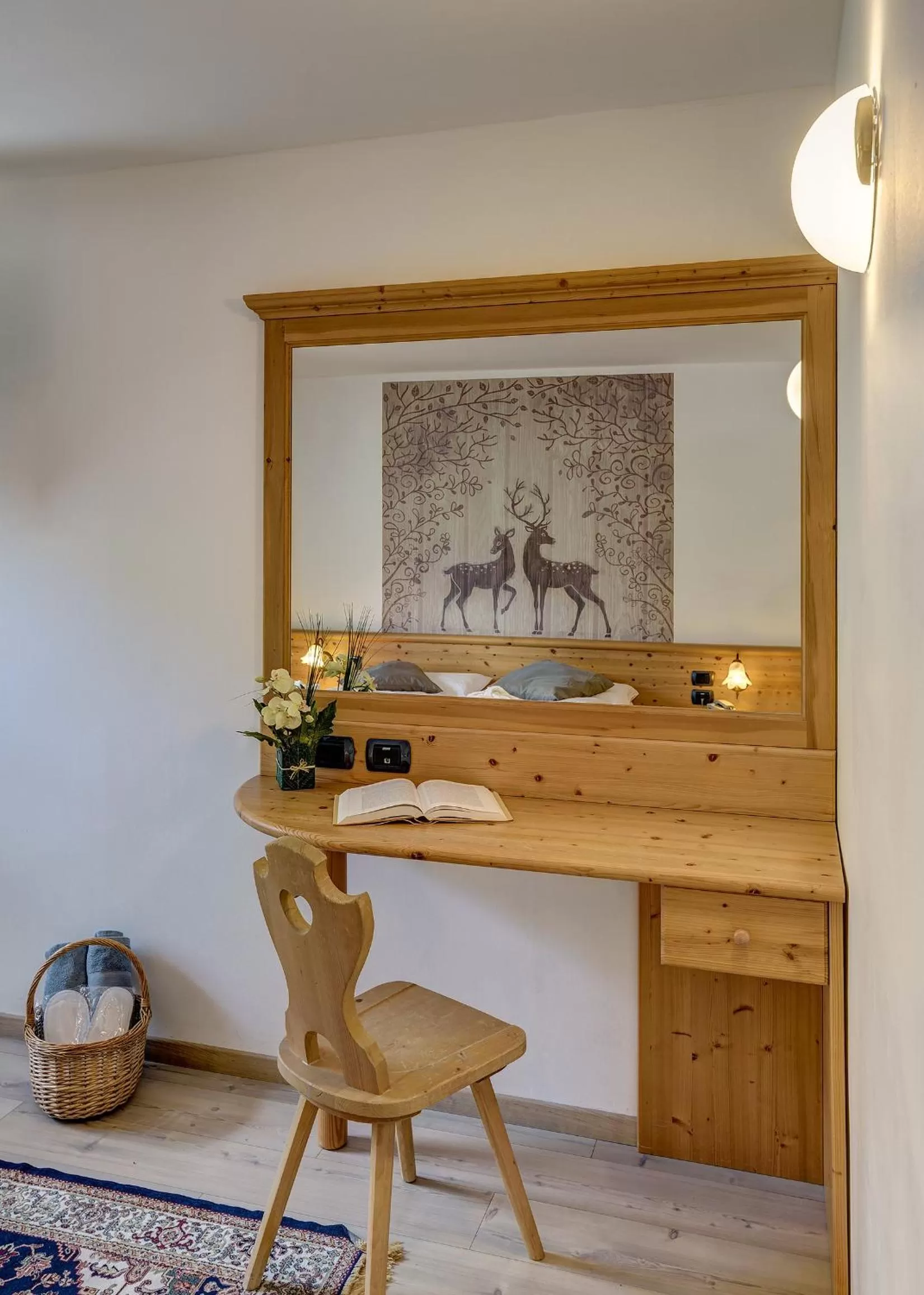 Decorative detail in Aparthotel Wellness Villa di Bosco