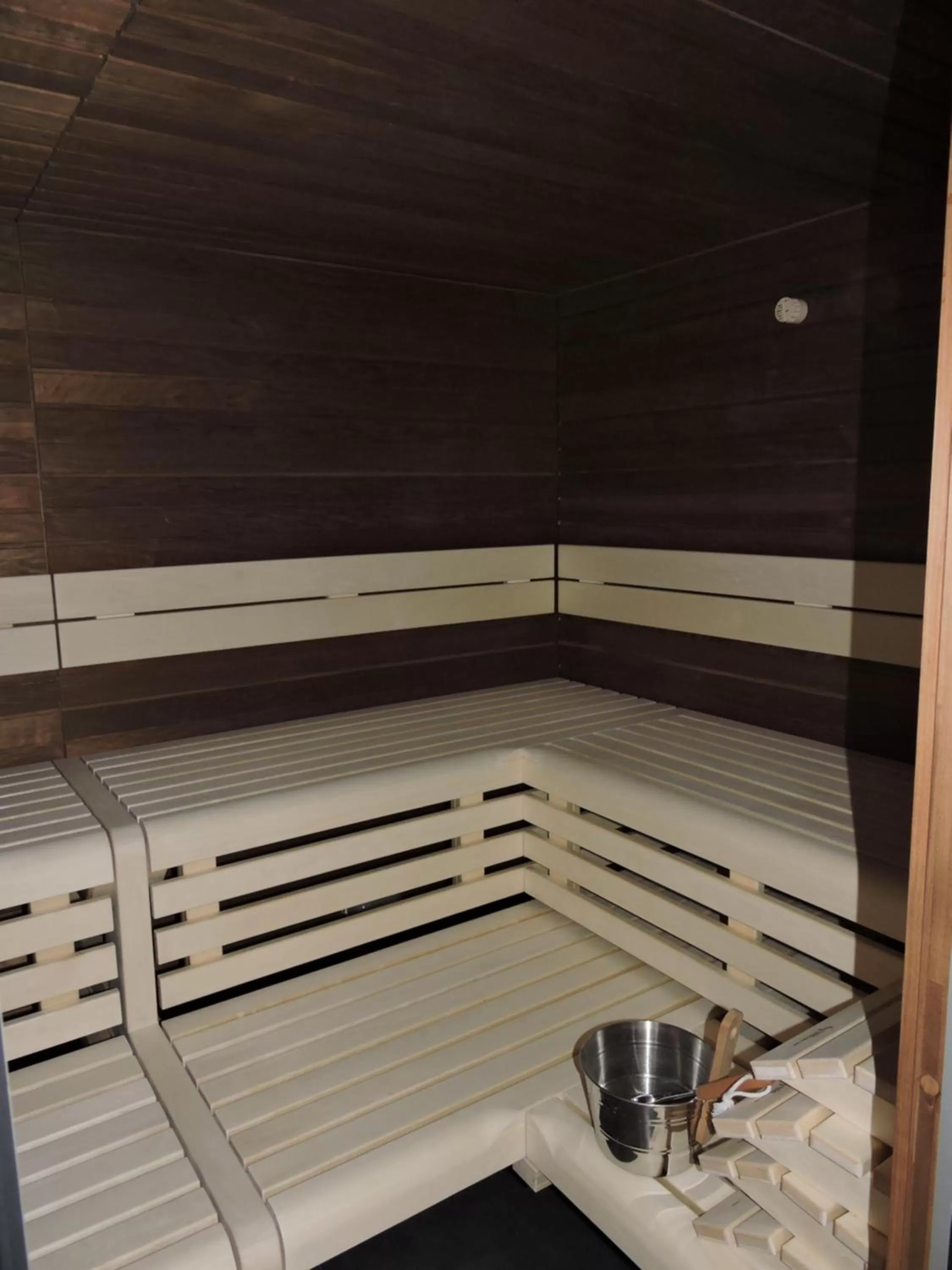 Sauna in Elens Hotel
