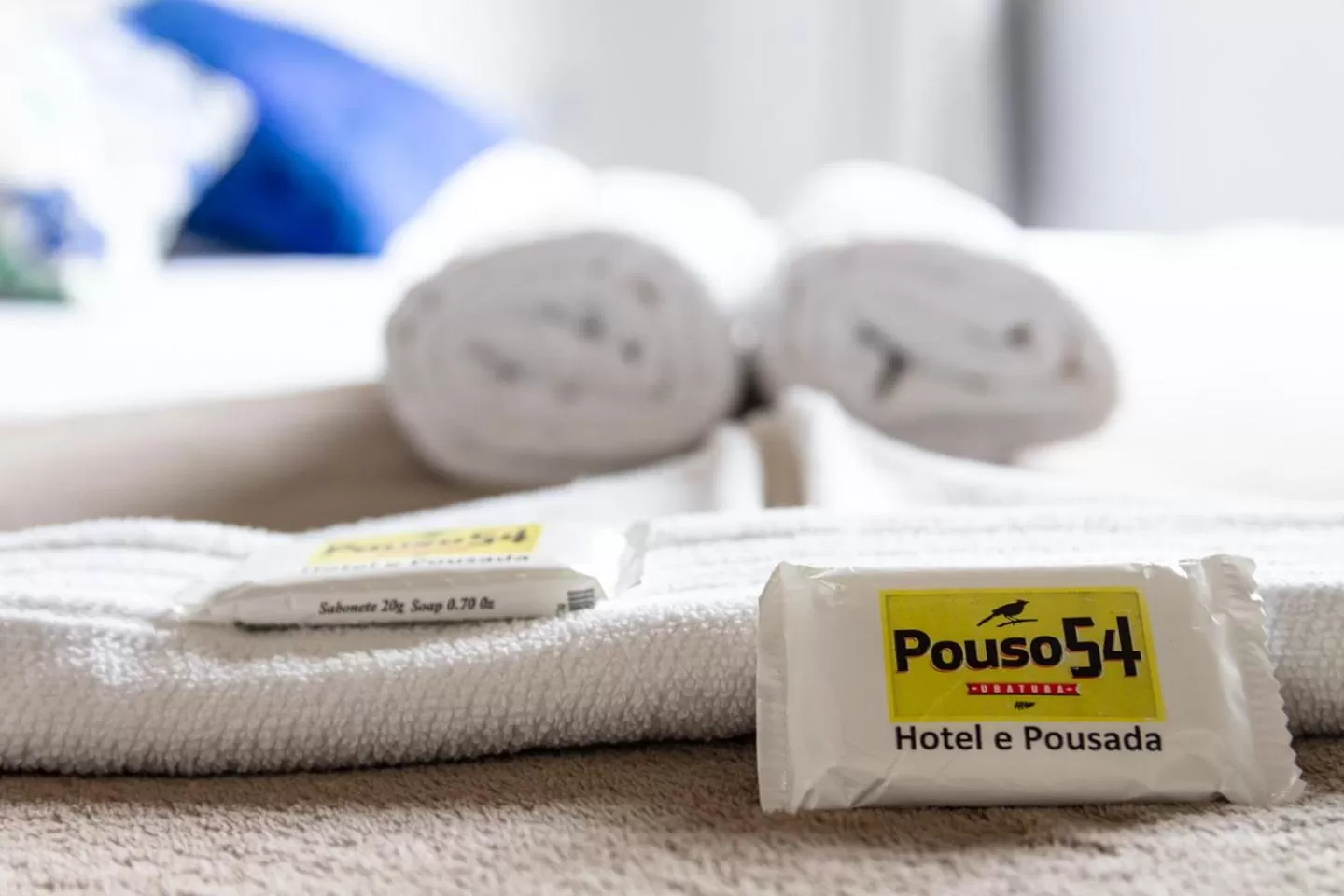 Bed in Hotel e Pousada Pouso54