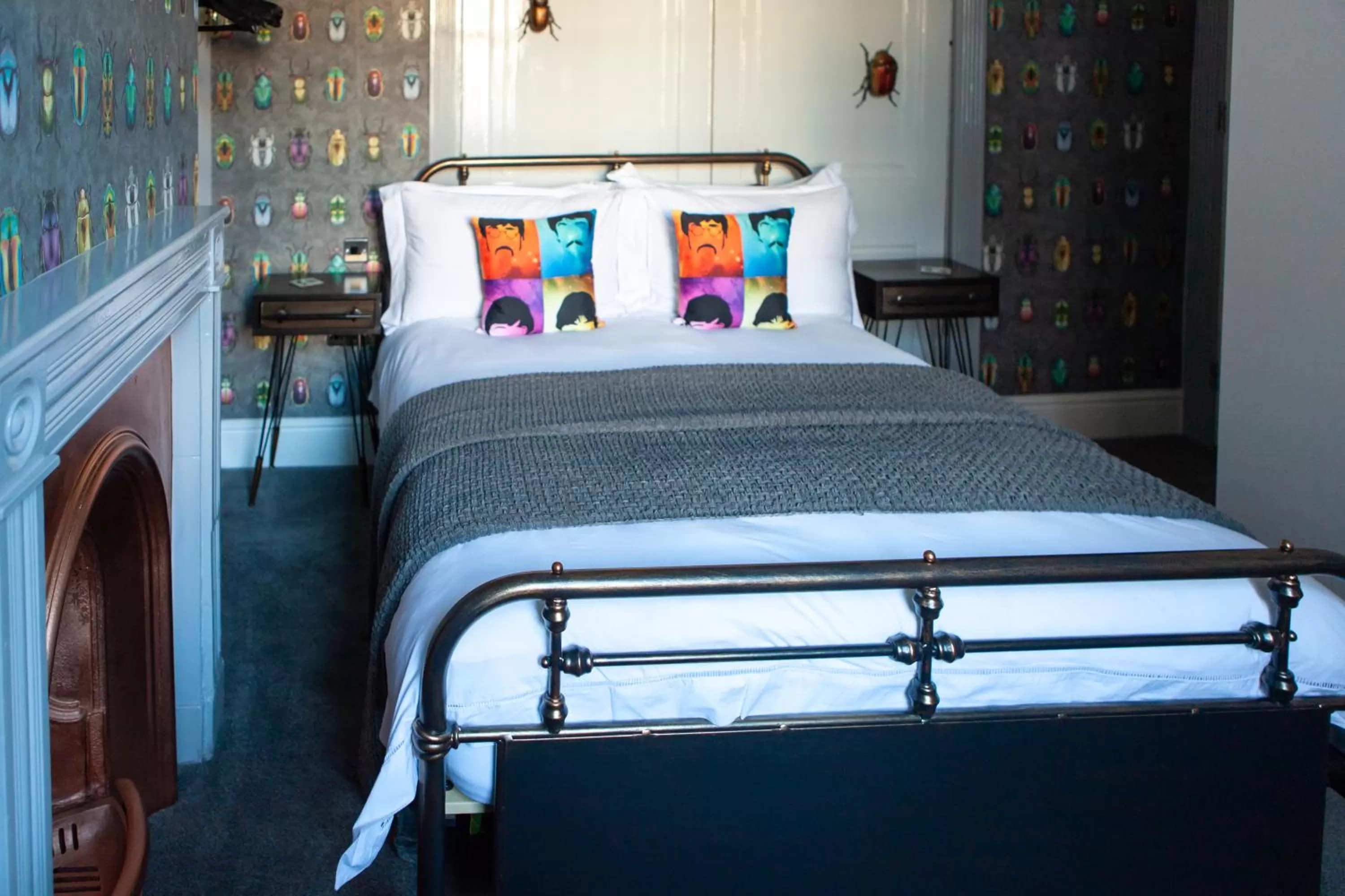 Bedroom, Bed in The View on the terrace