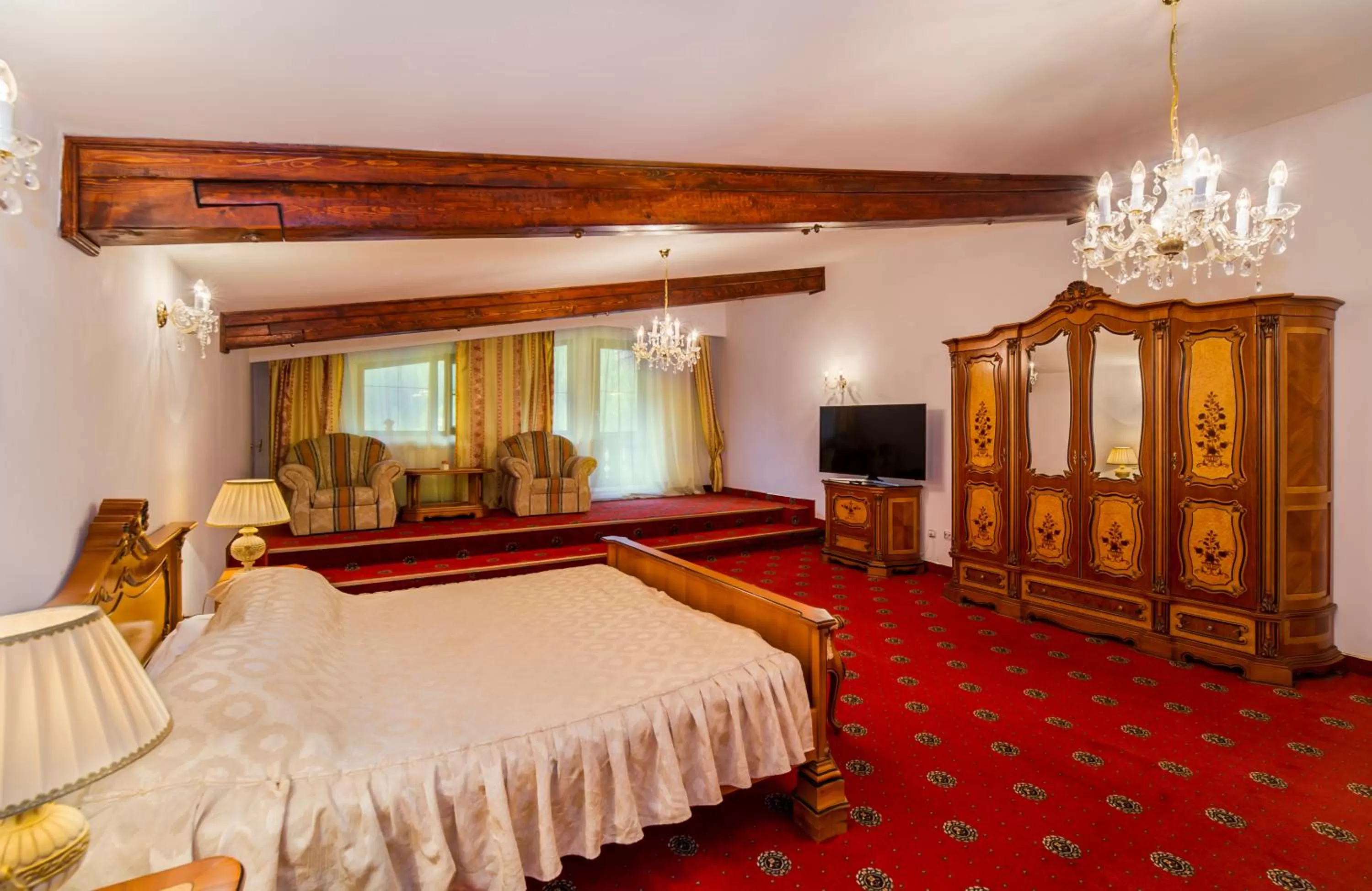 Bedroom, Bed in Aurelius Imparatul Romanilor Hotel & SPA