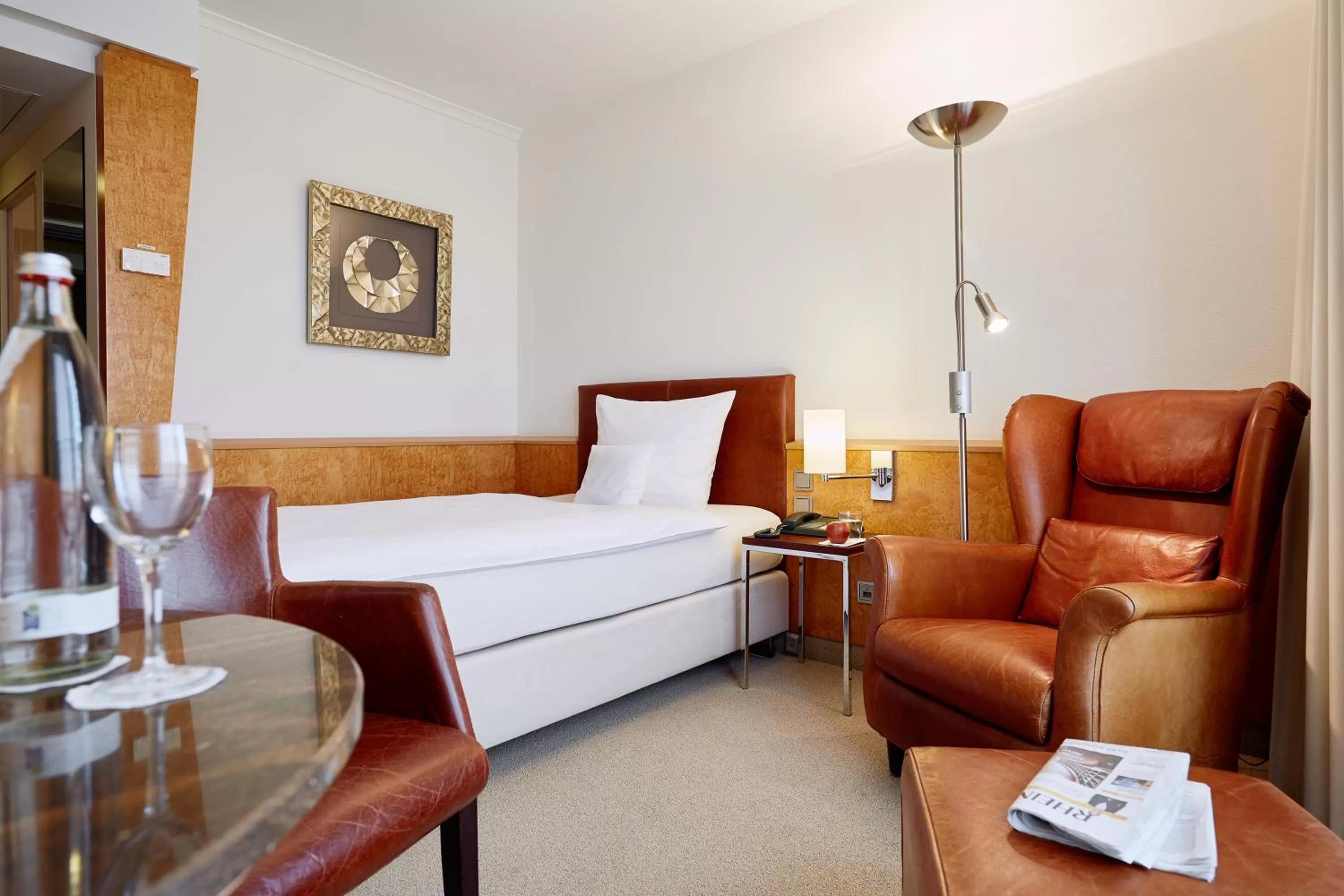 Photo of the whole room, Bed in Lindner Hotel Dusseldorf Airport, part of JdV by Hyatt