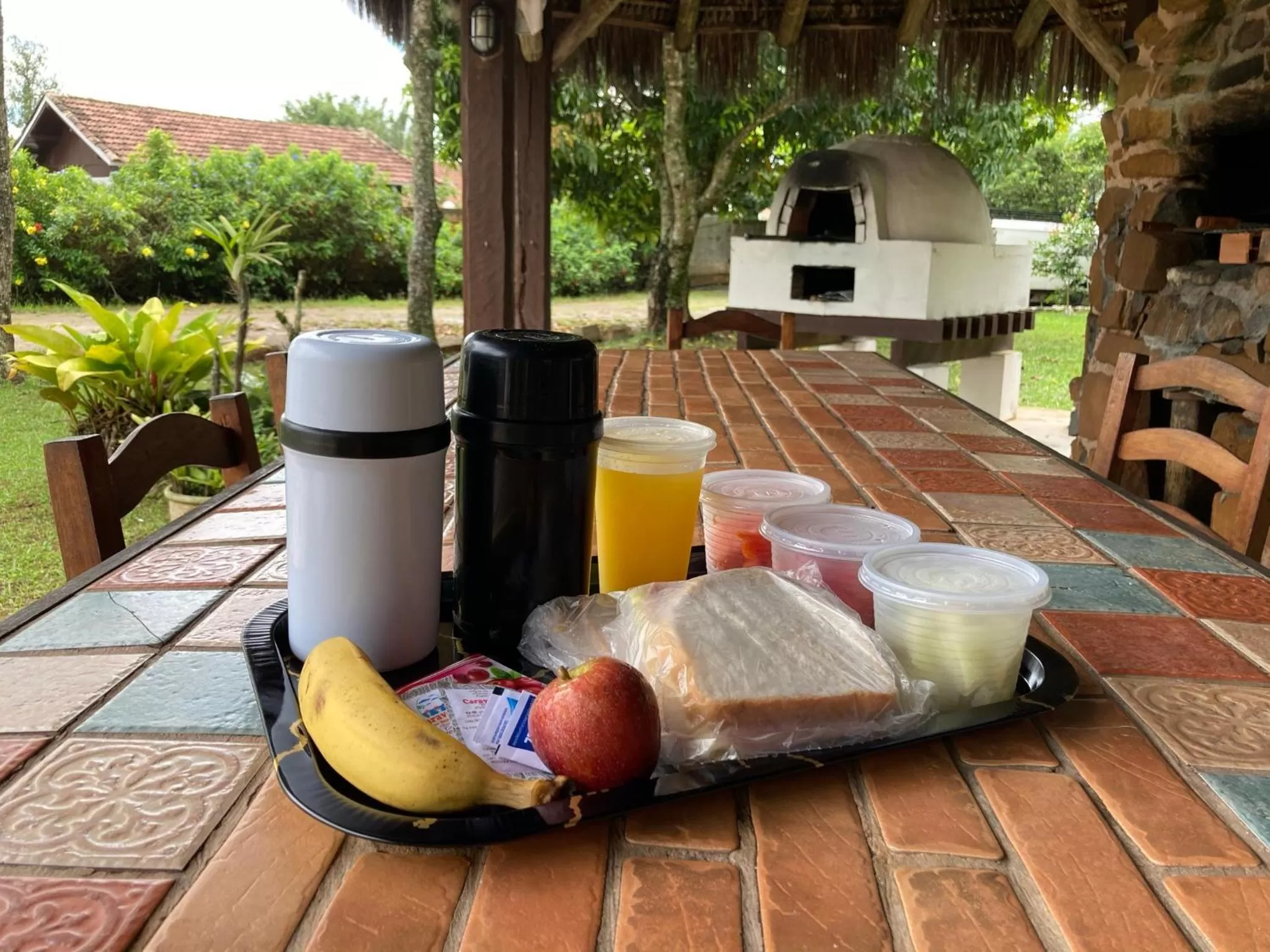 Restaurant/places to eat in Pousada Dunasol Floripa