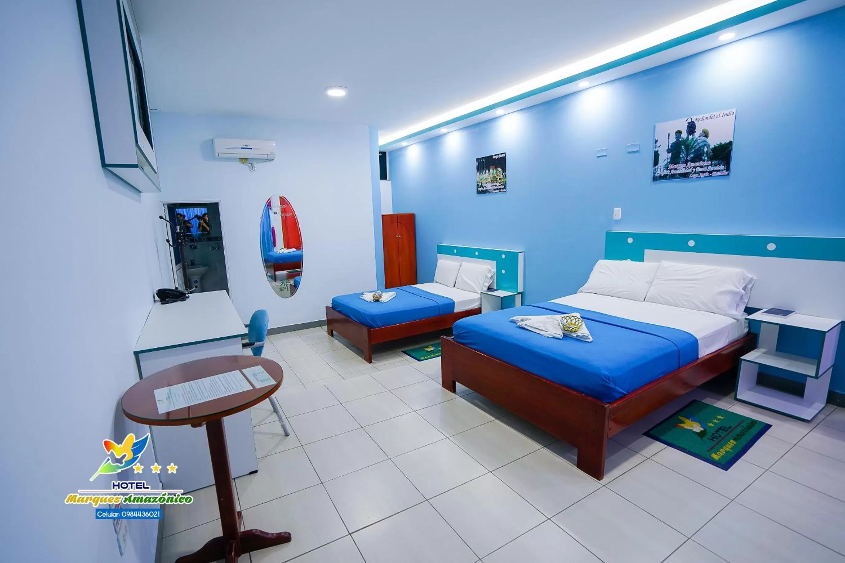 Photo of the whole room in Hotel Marques Amazonico