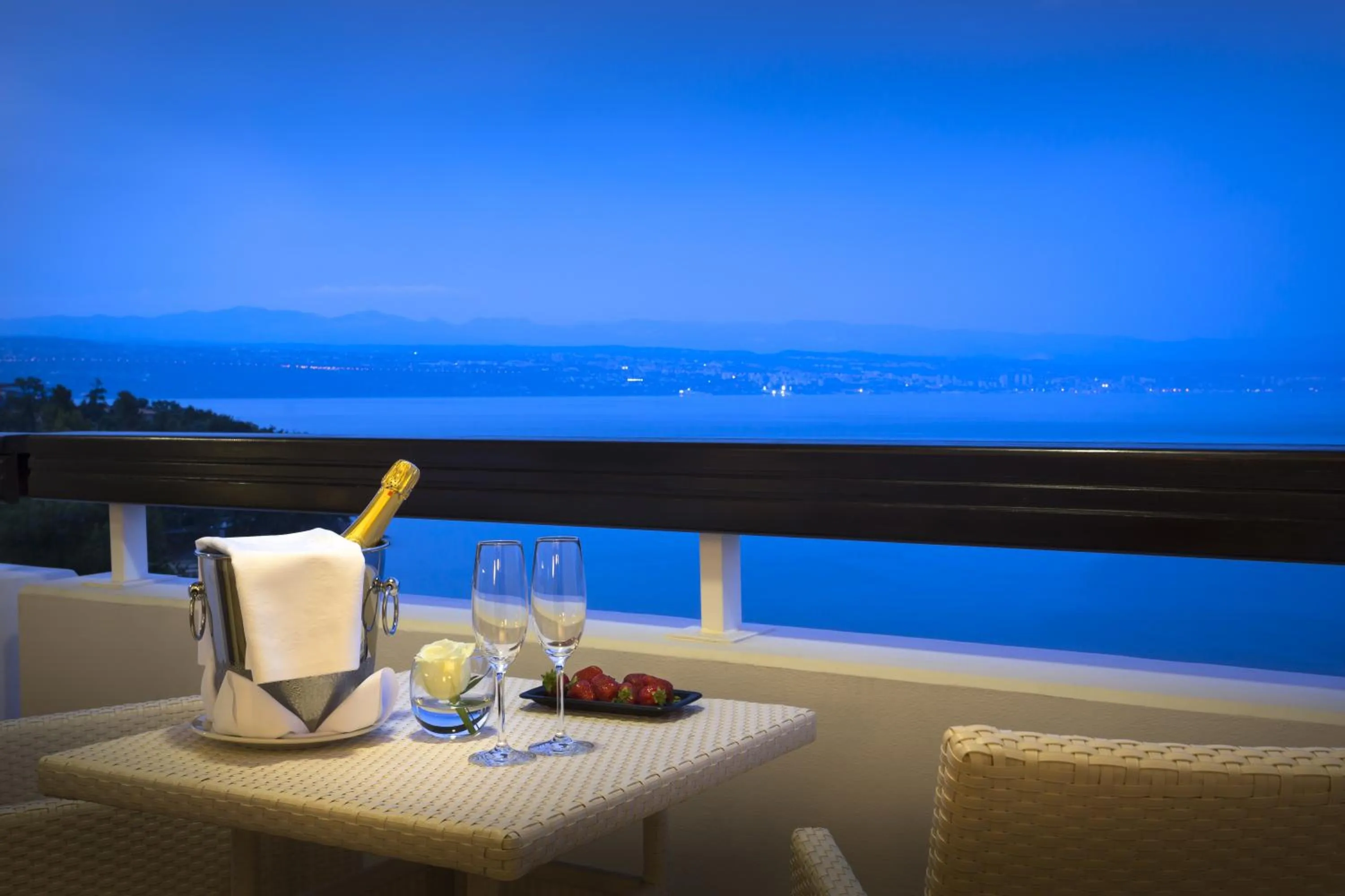 Balcony/Terrace in Hotel Excelsior - Liburnia