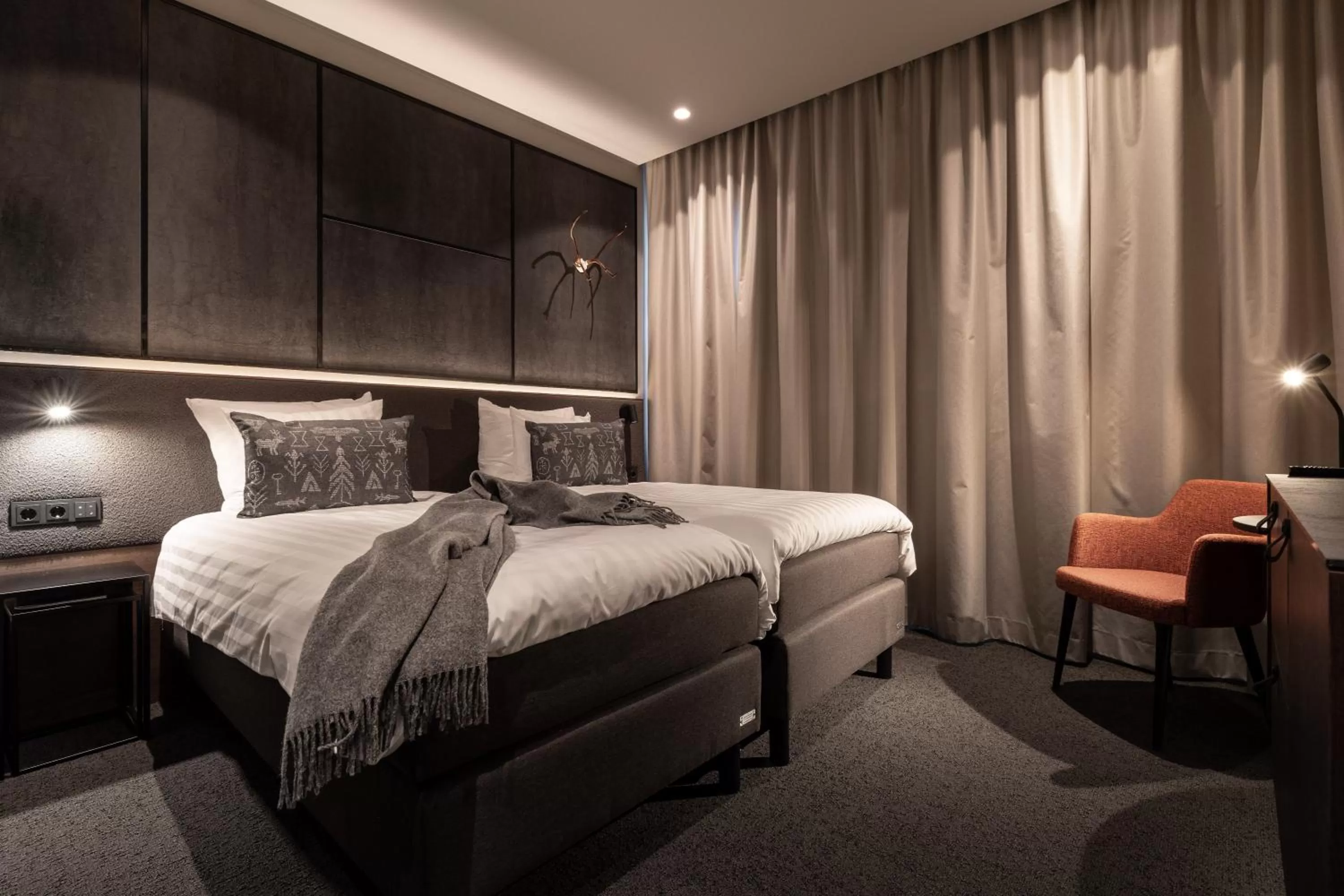 Bedroom, Bed in Lapland Hotels Arena