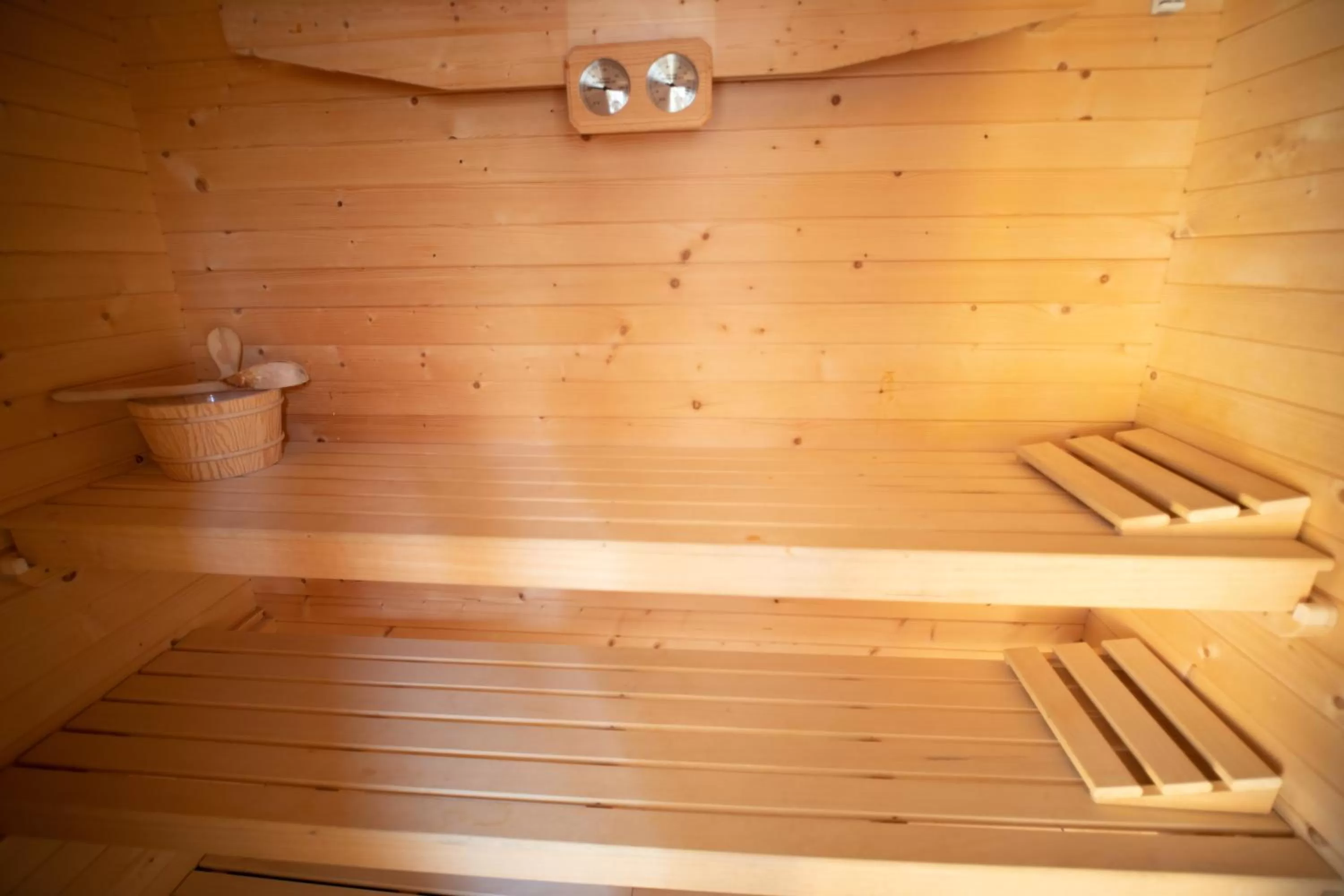 Steam room in Motel Acropolis