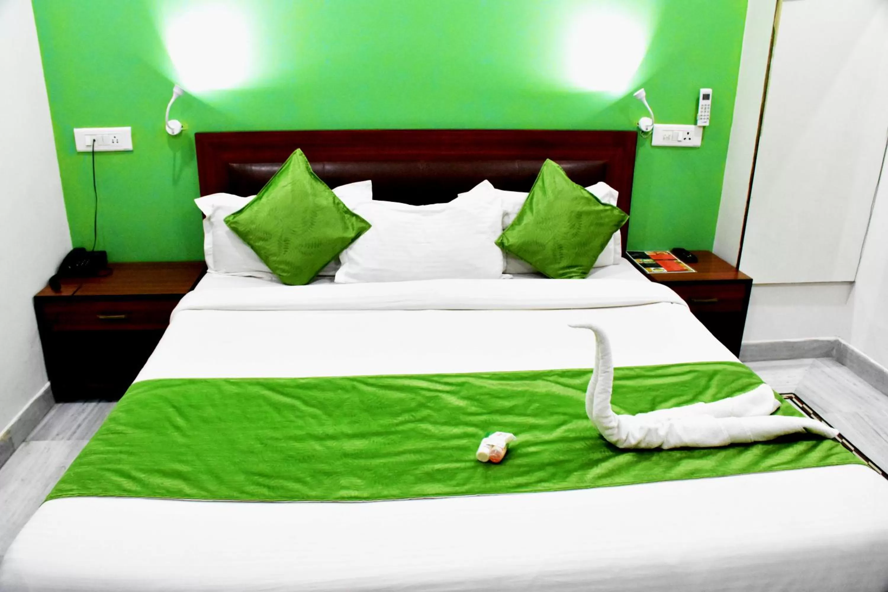 Bed in Hotel The Pride