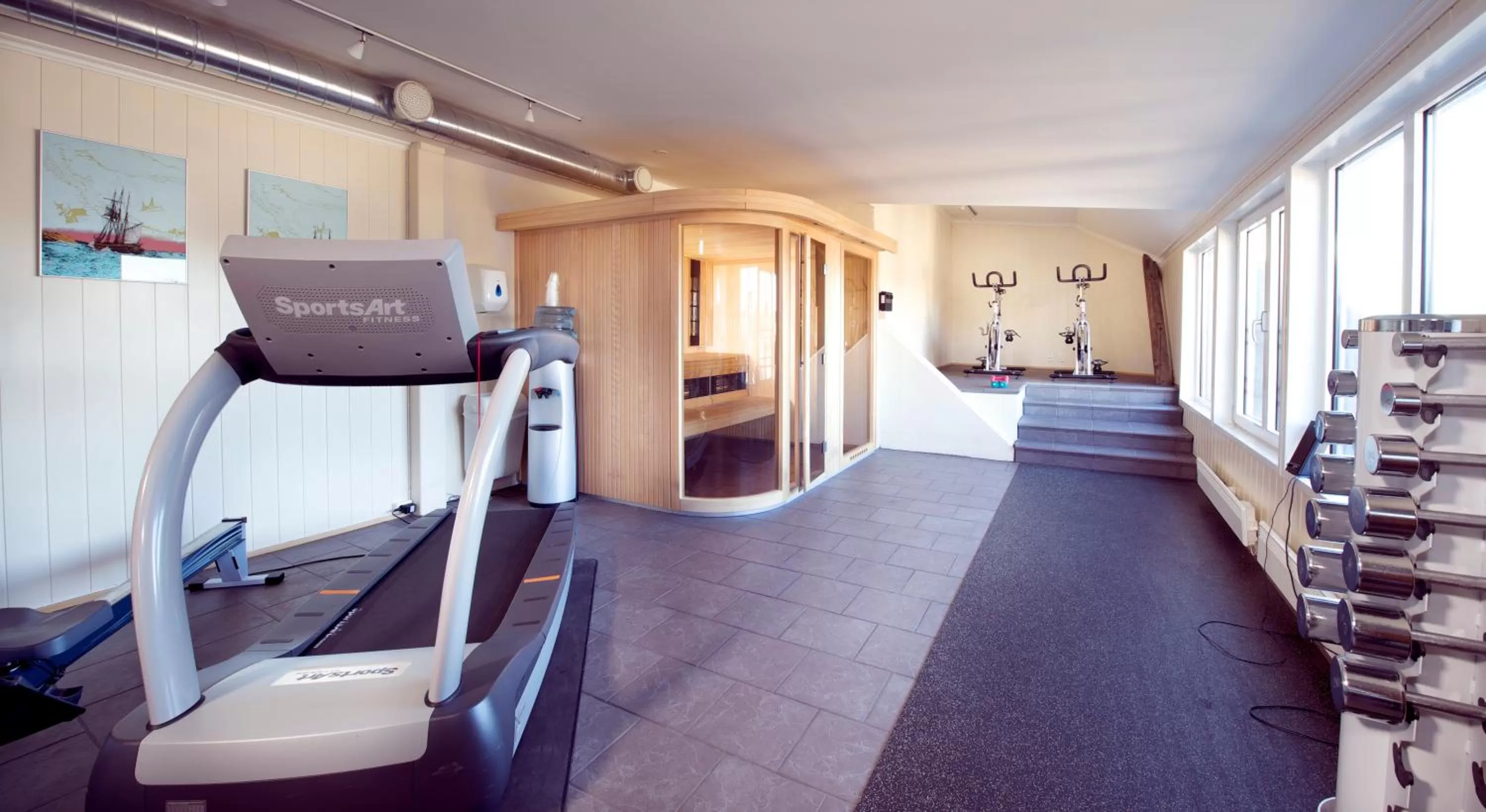 Fitness centre/facilities in Home Hotel Atlantic