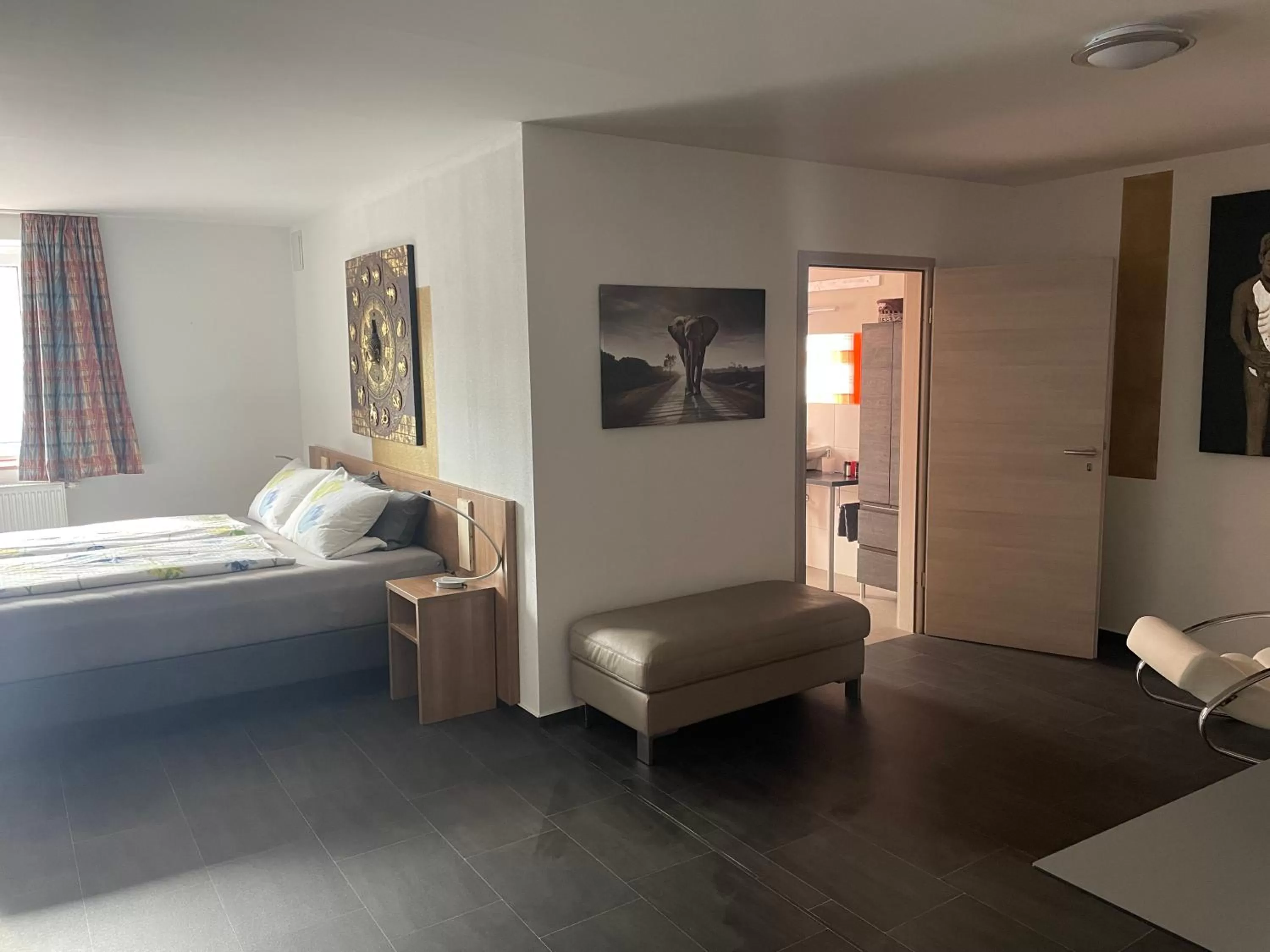 Bed in Landhotel Müller im Donautal