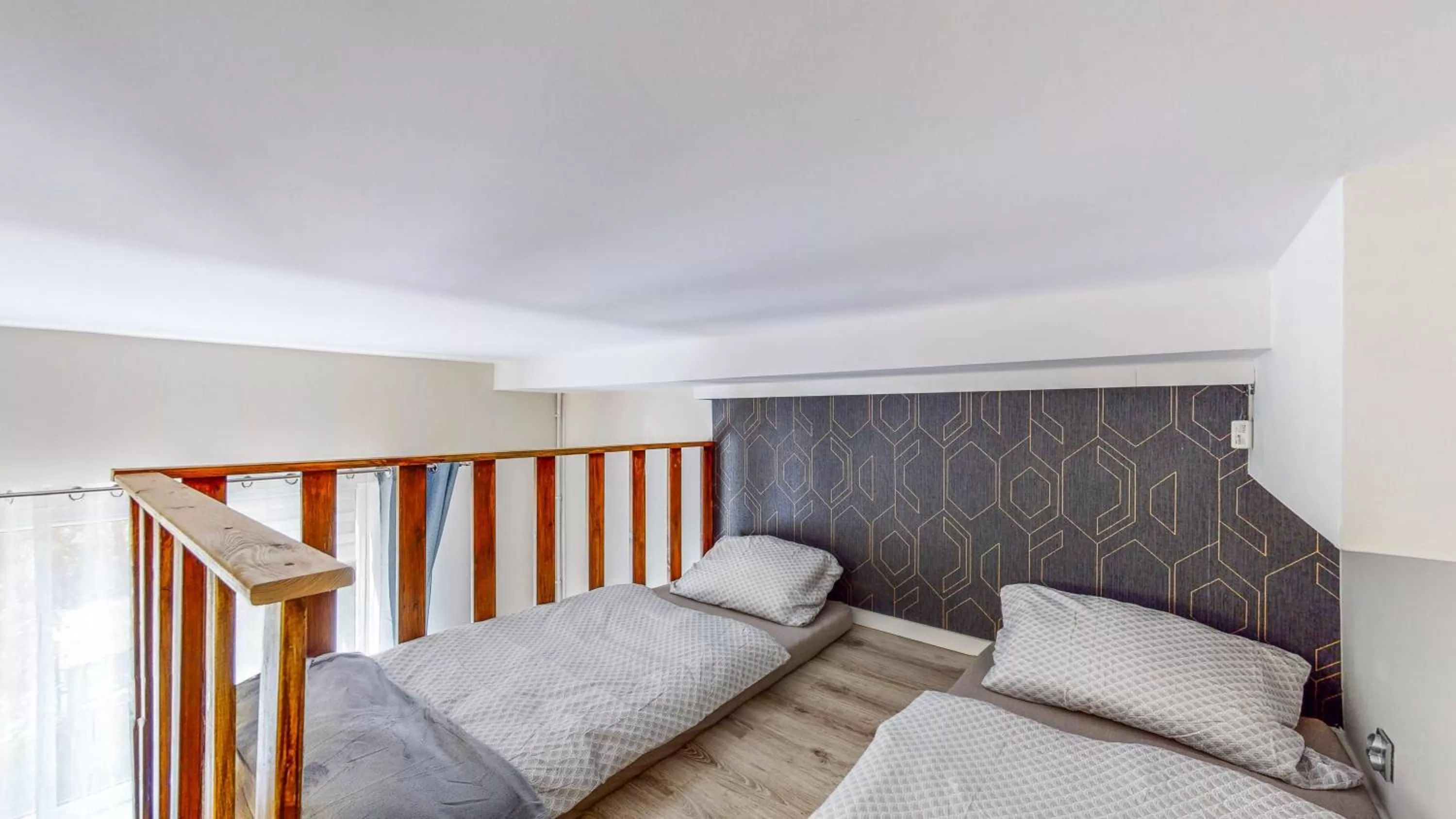 Bed in City Place Noclegi