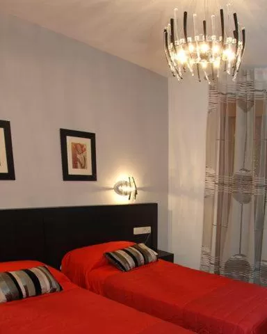 Bed in Hotel HC Sigüenza