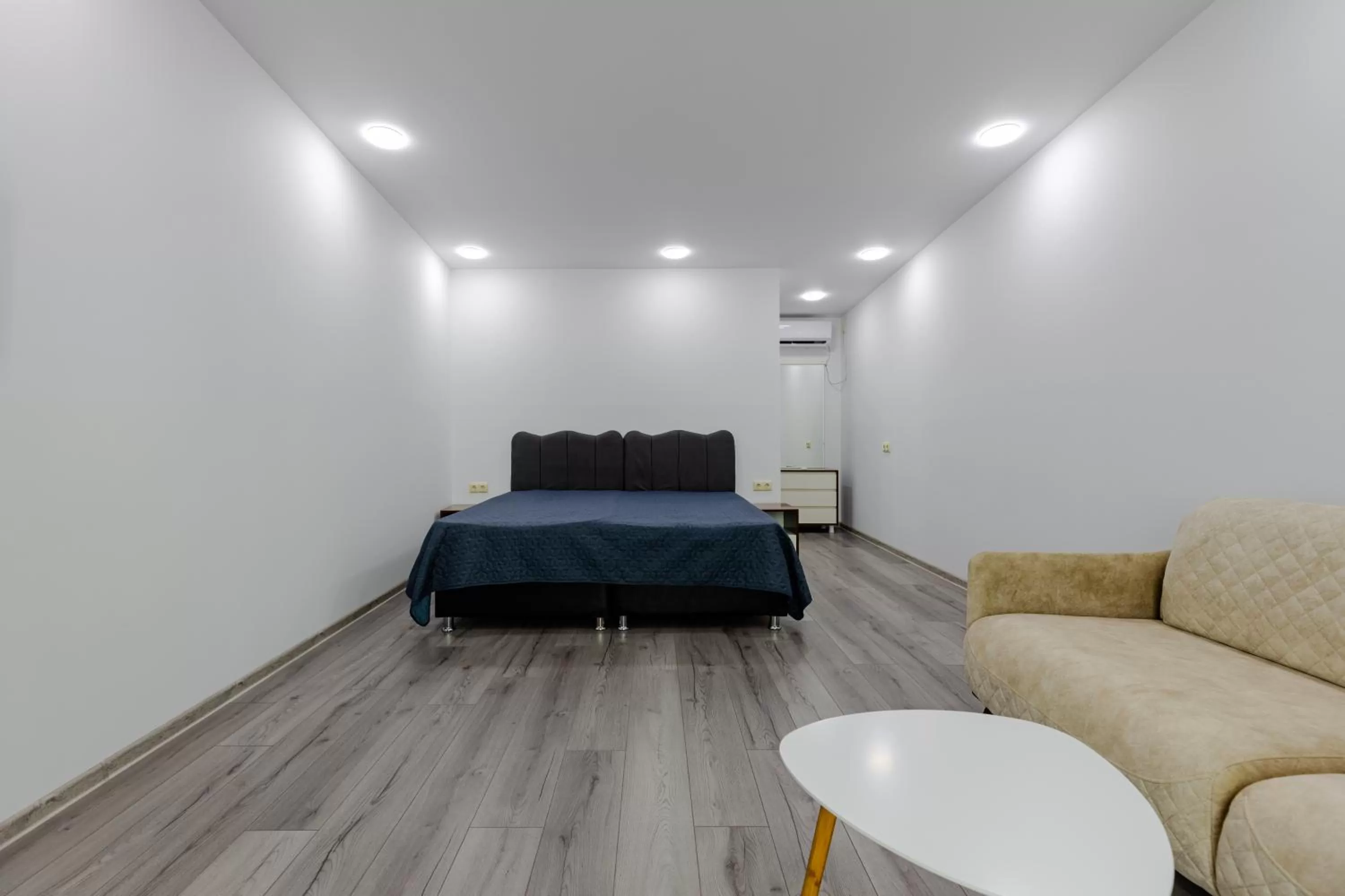 Bed in House at the Sea