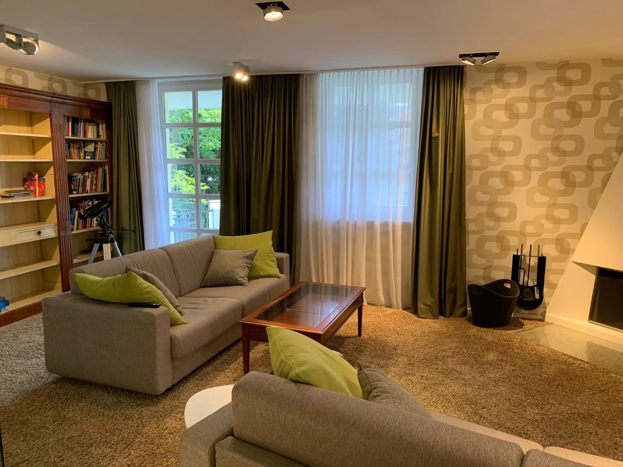 Living room in Park-Lodge Am Rohrbusch