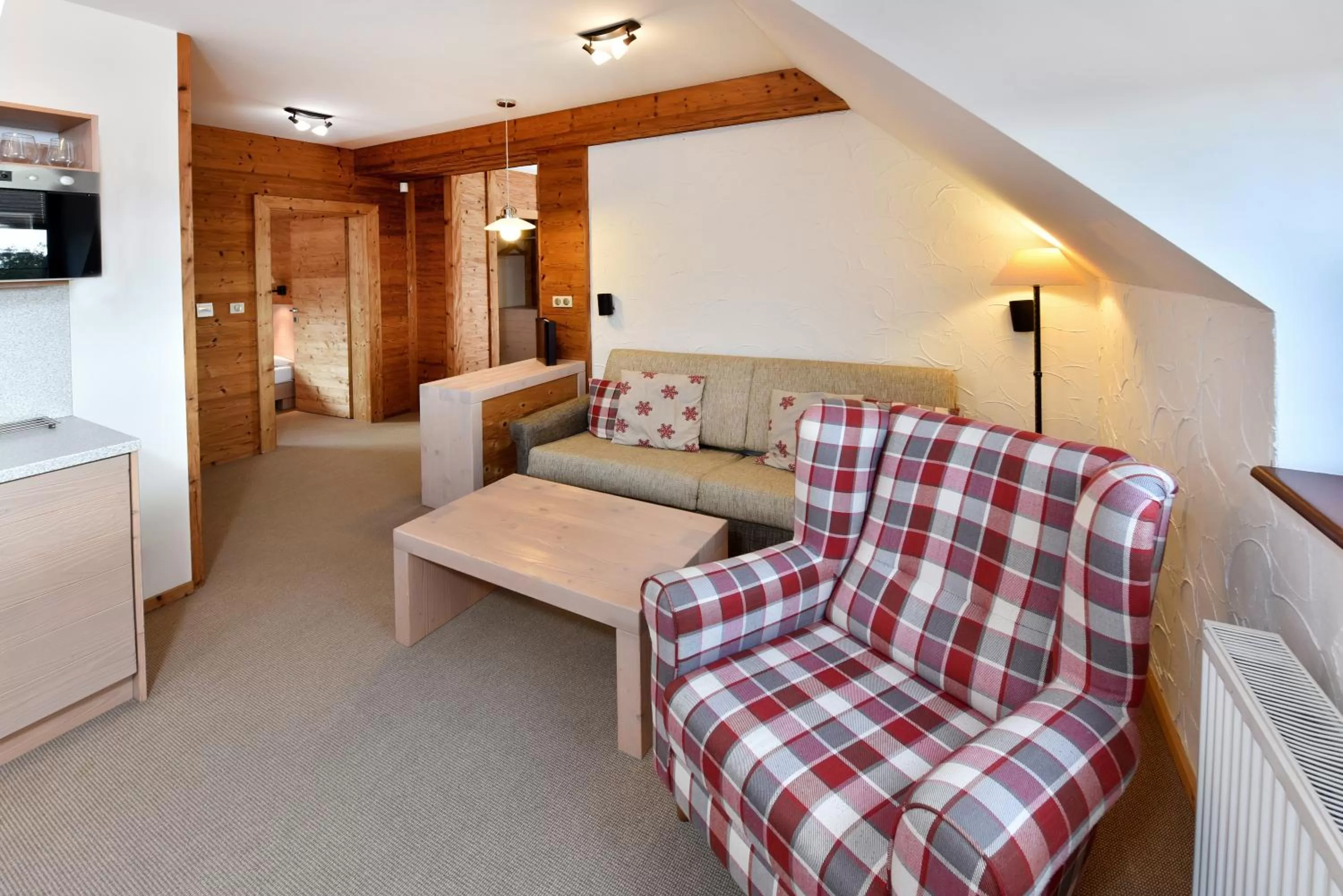 Living room in APLEND Hotel Kukučka