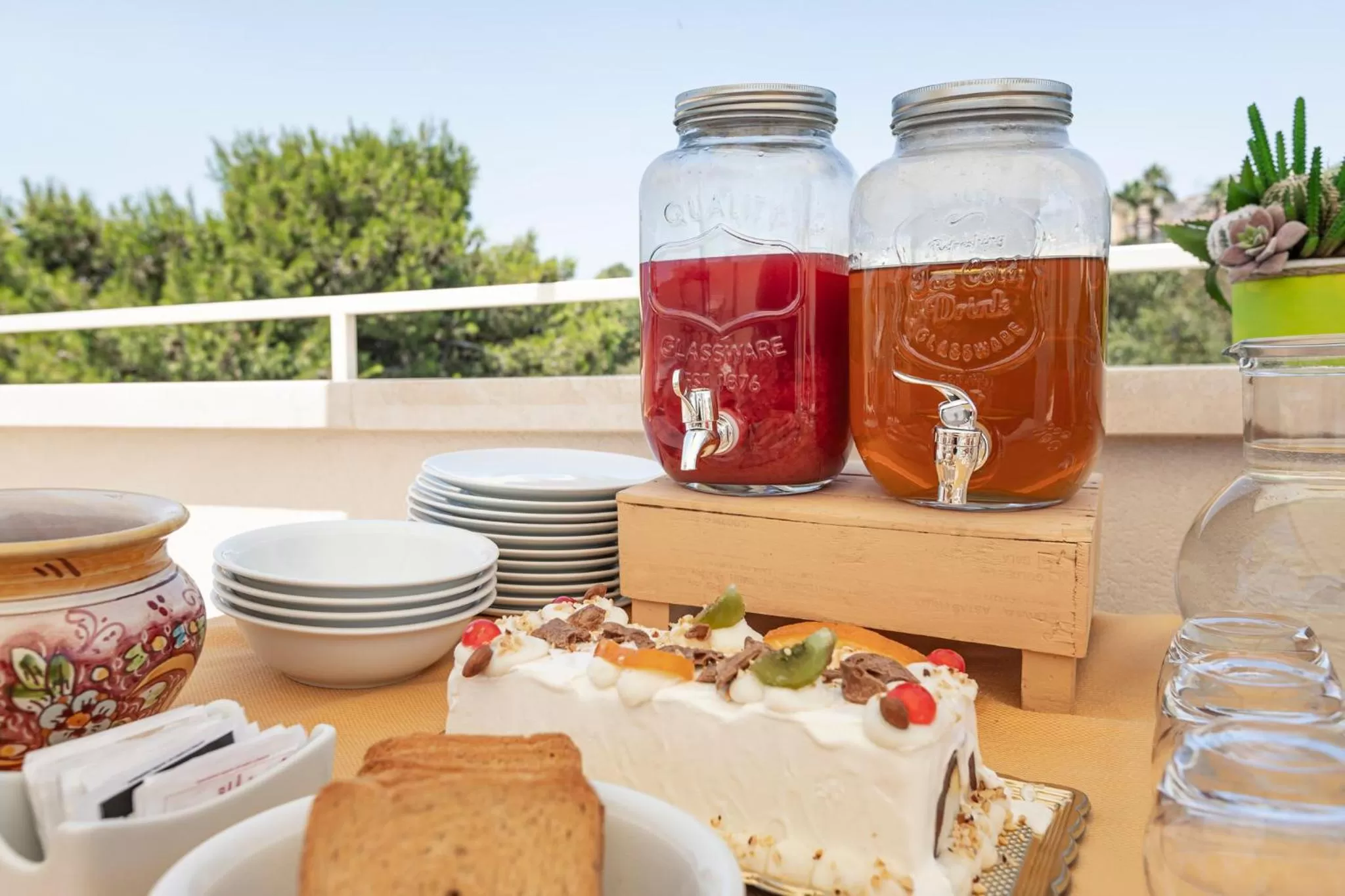 Buffet breakfast in B&B Dimora dei Templi