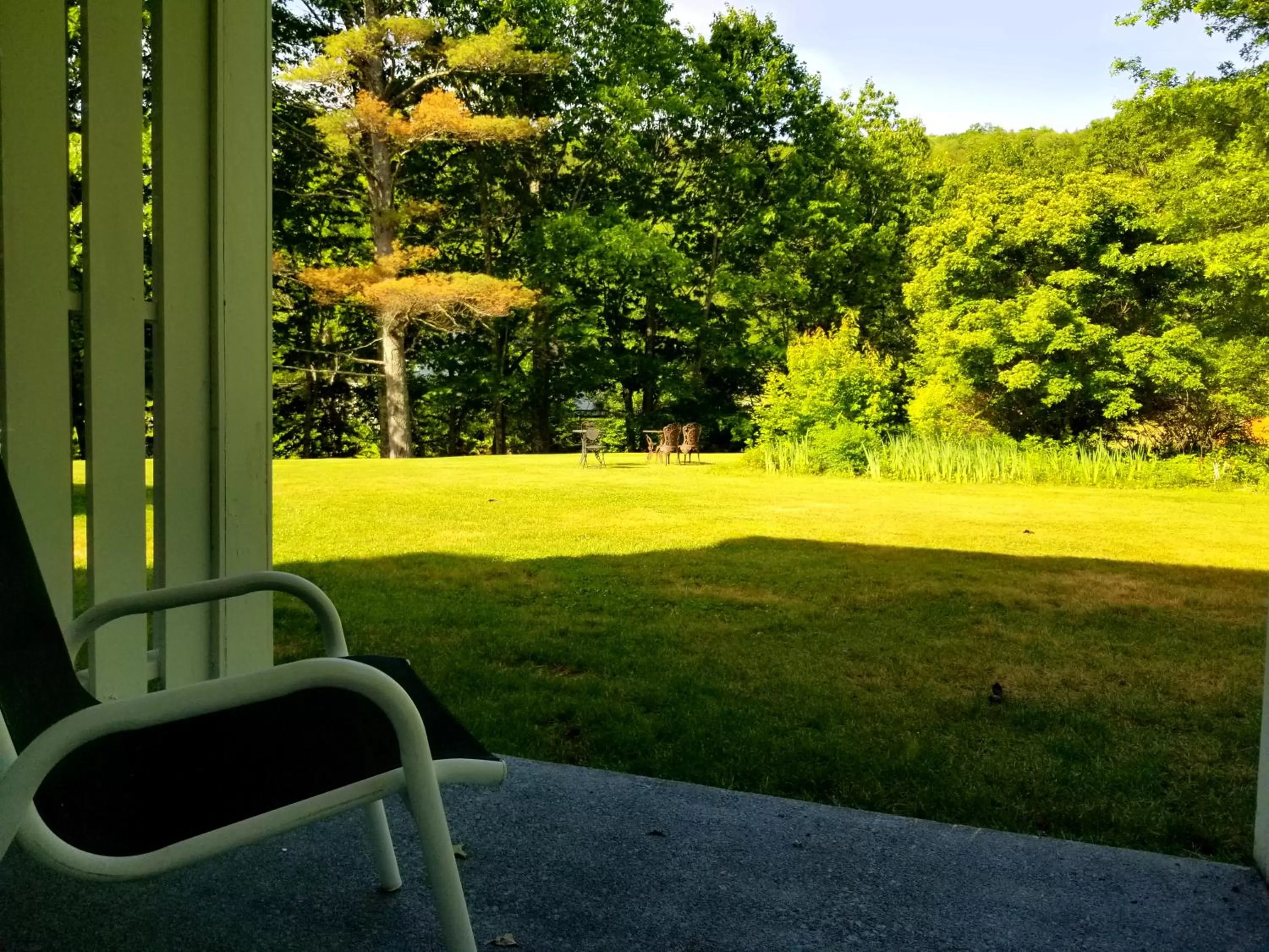 Patio in The Lodge at Jackson Village