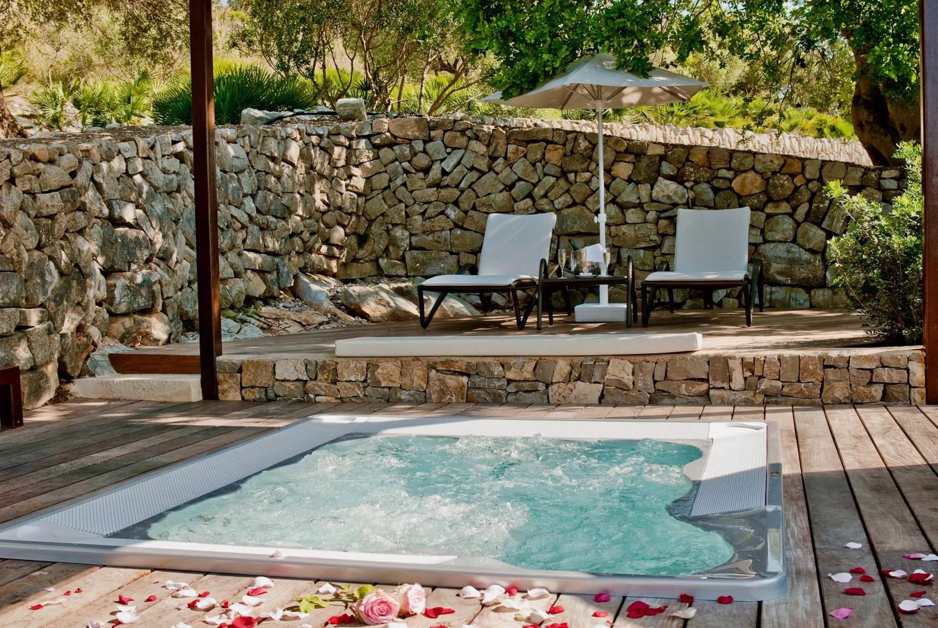 Solarium in Cases de Son Barbassa Hotel & Restaurant