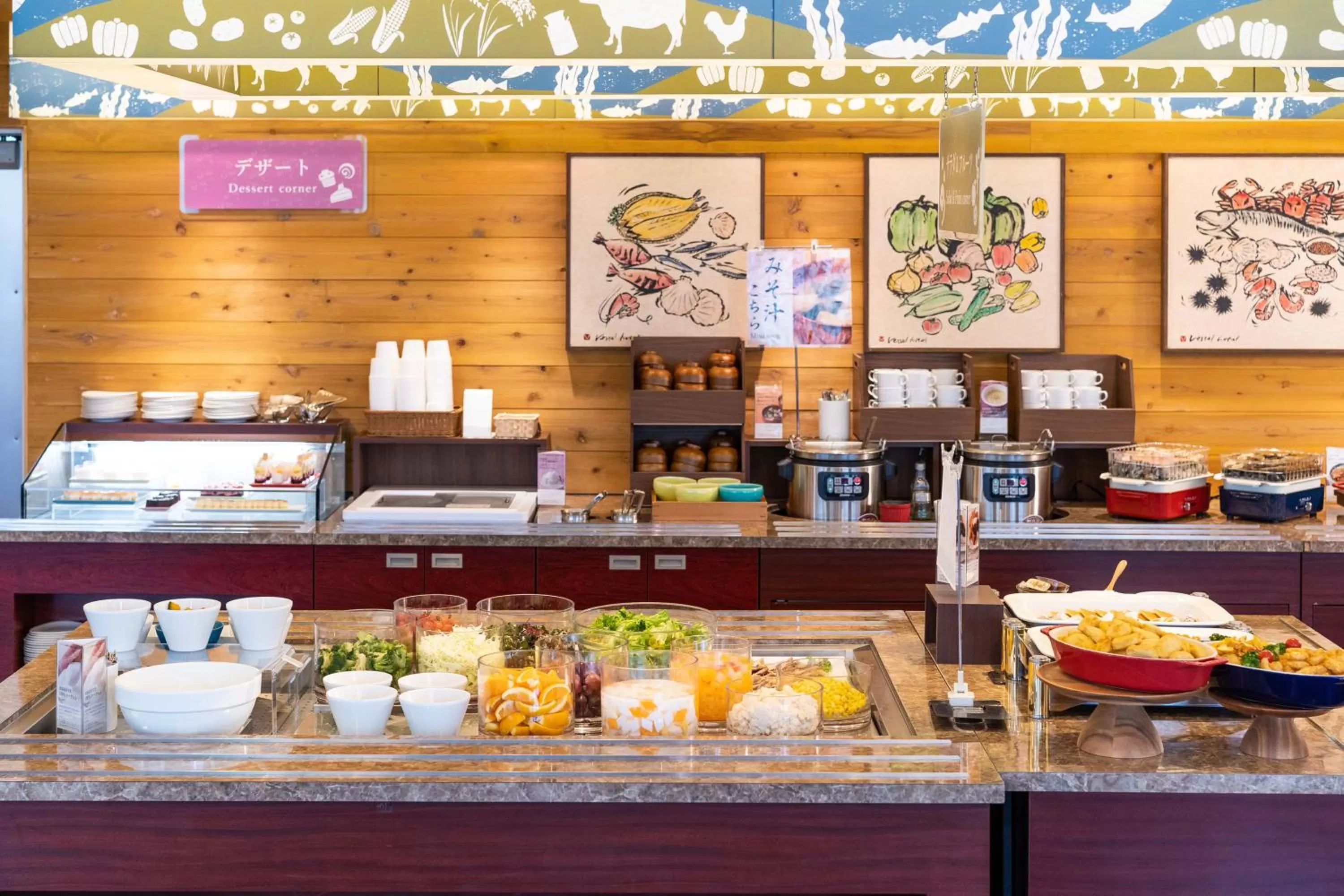 Breakfast in Vessel Inn Sapporo Nakajima Park