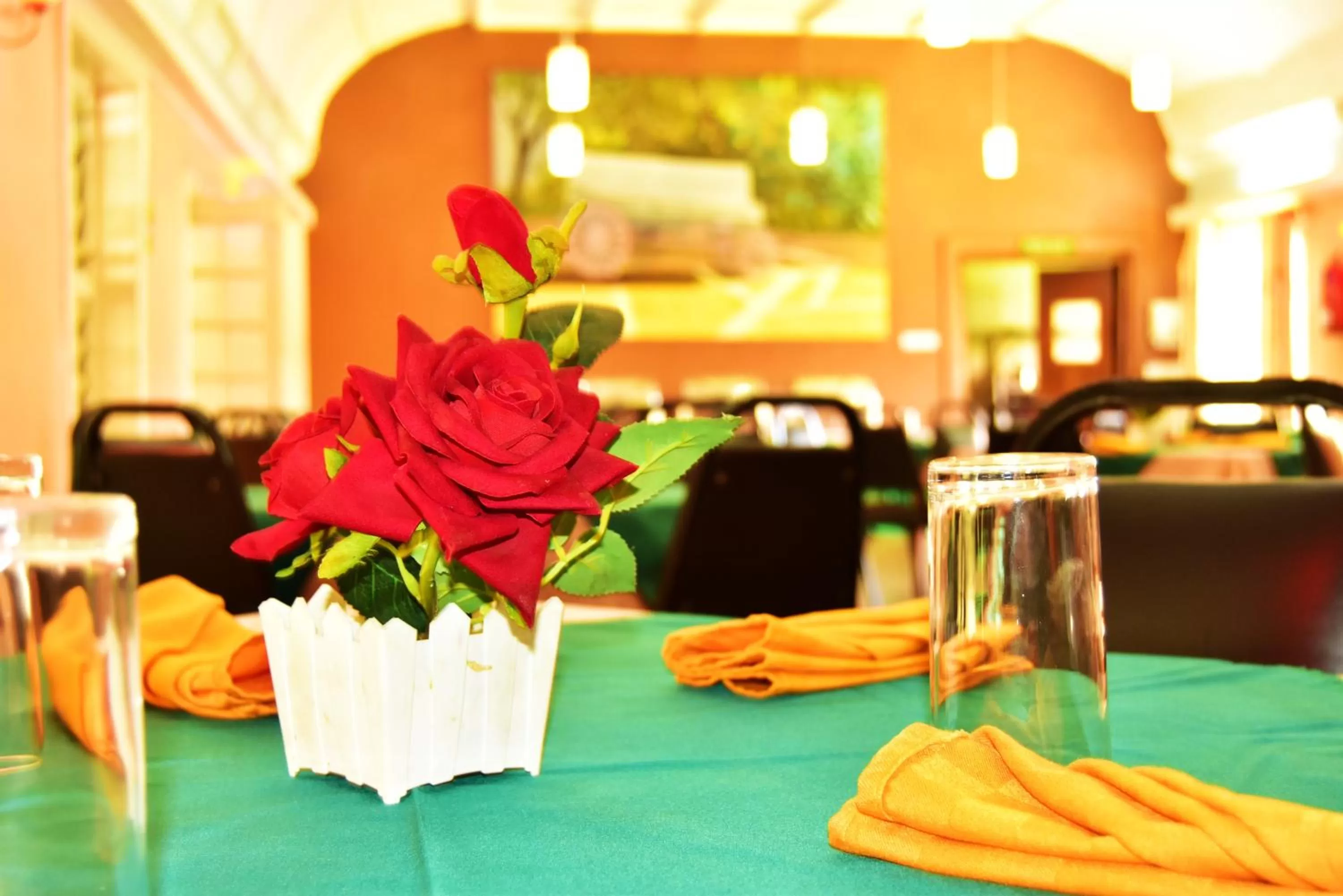 Dining area in Wagon Wheel Hotel Eldoret