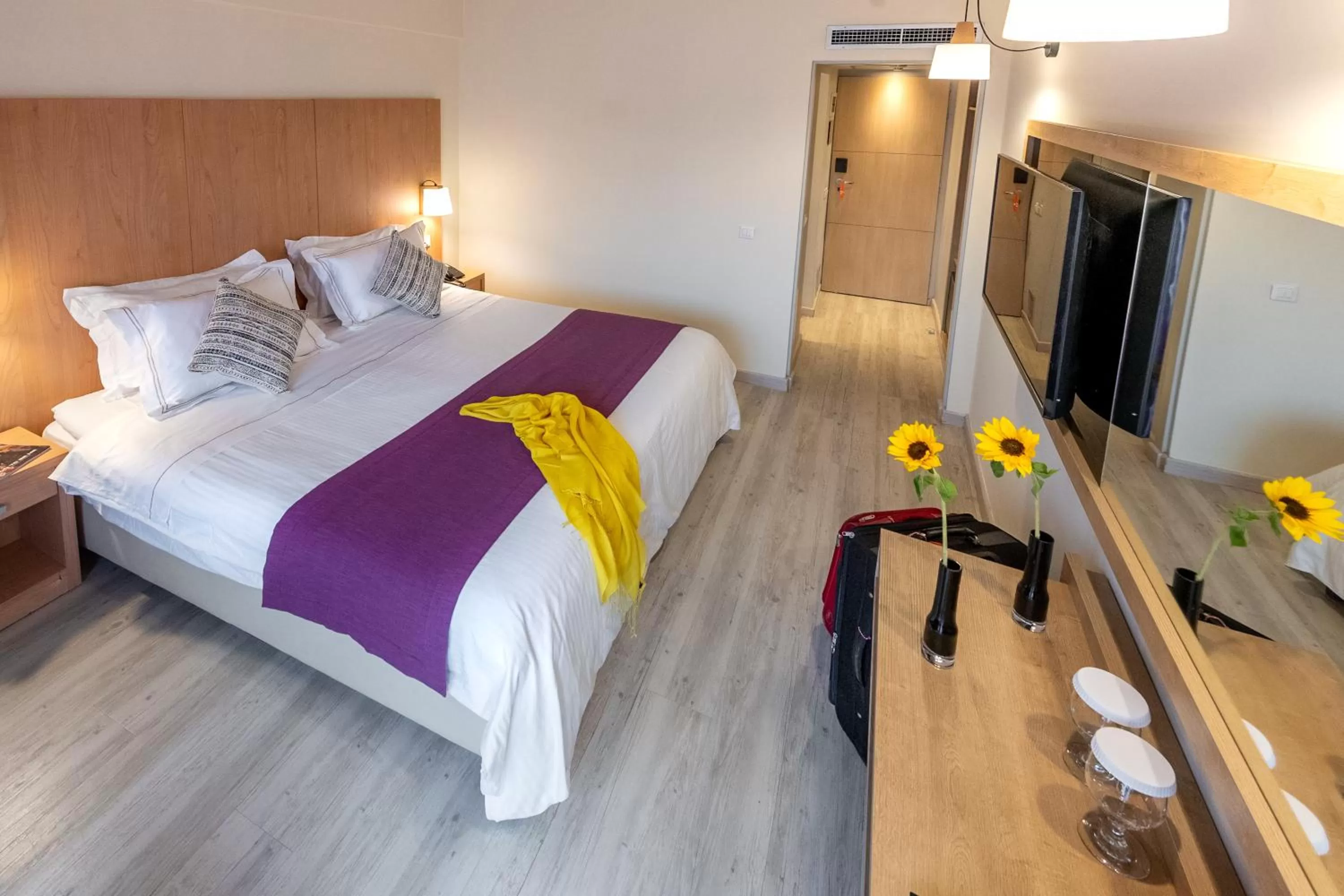 Bedroom, Bed in Polis Grand Hotel