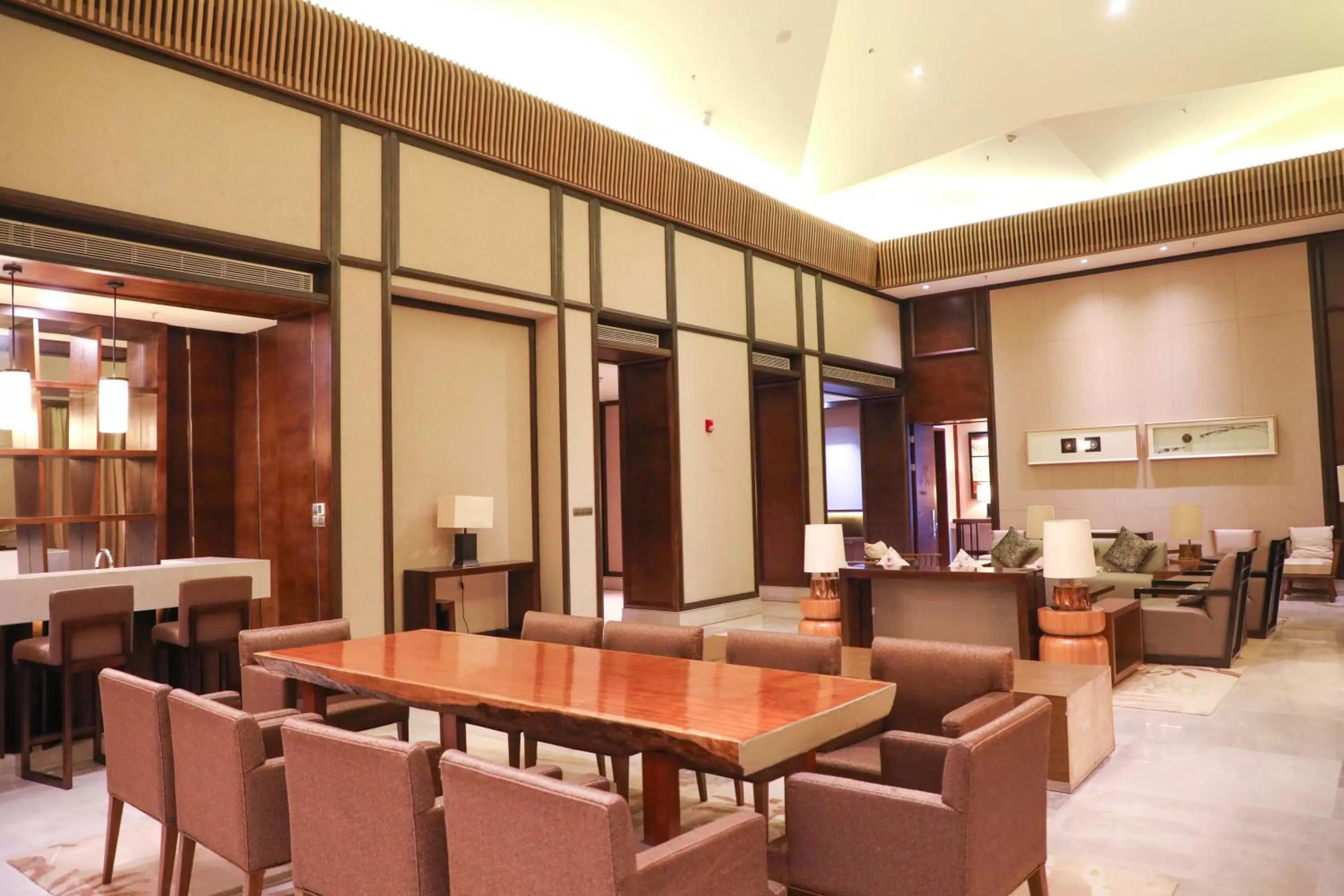 Living room in Haikou Marriott Hotel