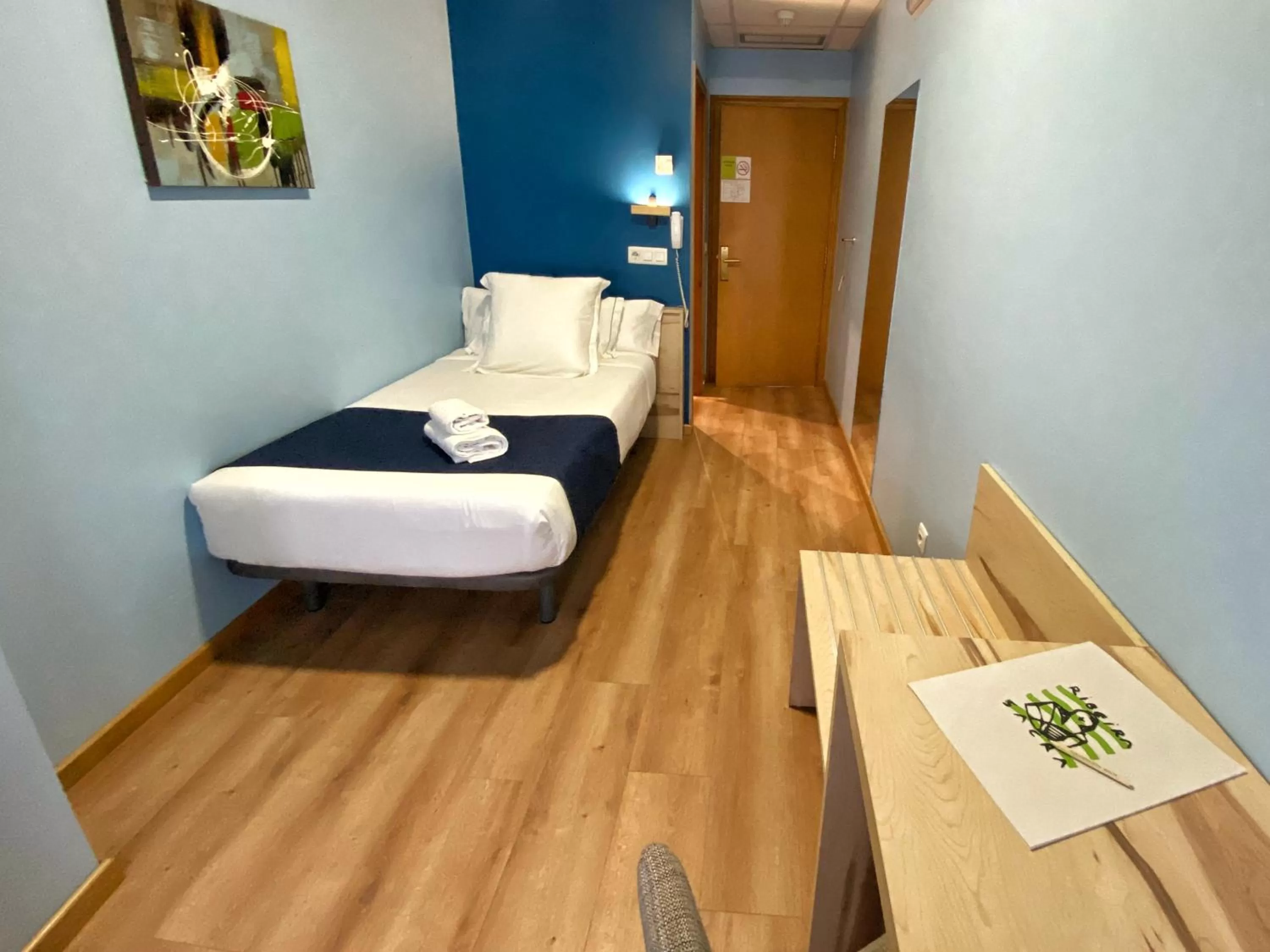 Bed in Hotel Ribeira Sacra